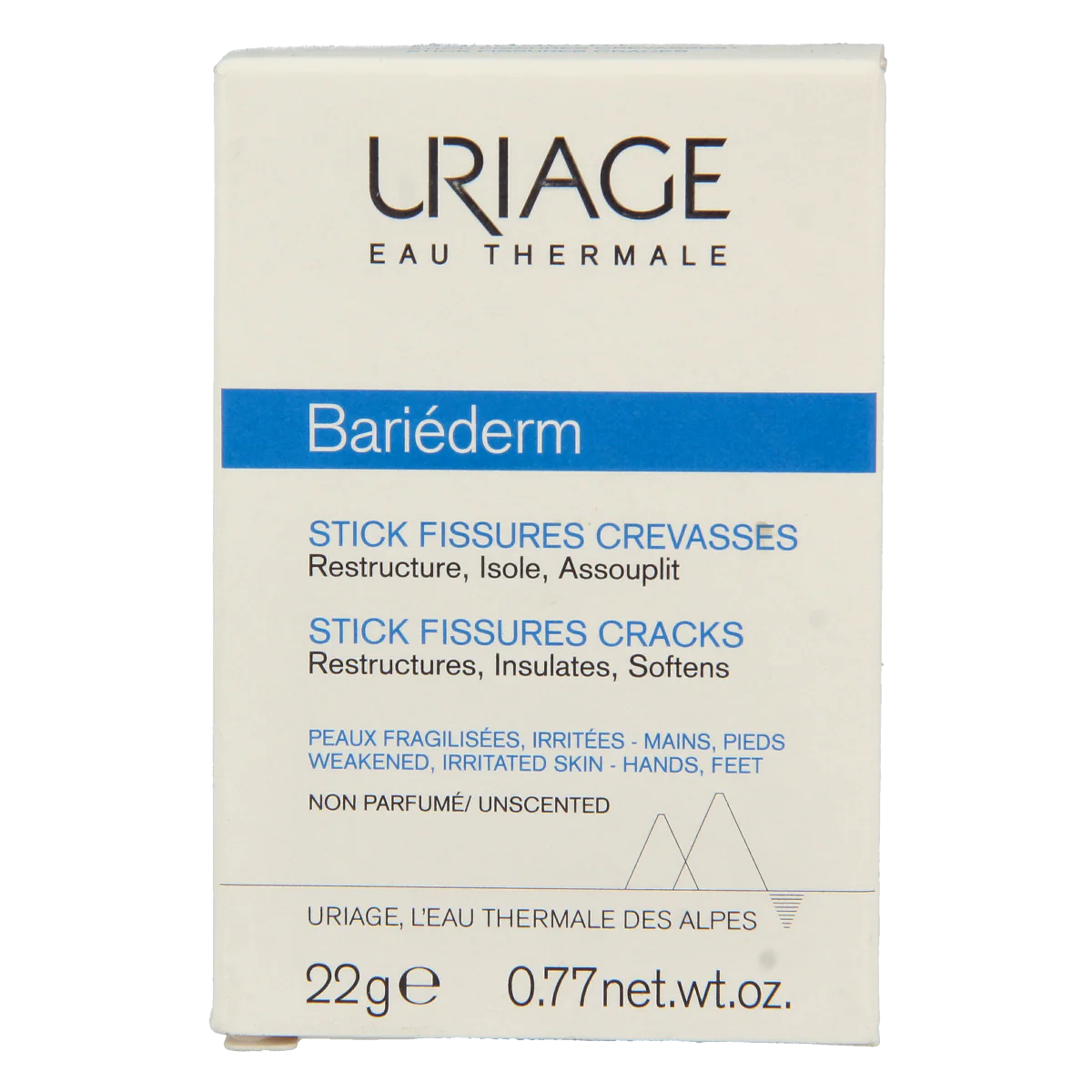 Uriage Bariederm kloven en barsten stick 22.00 Gram