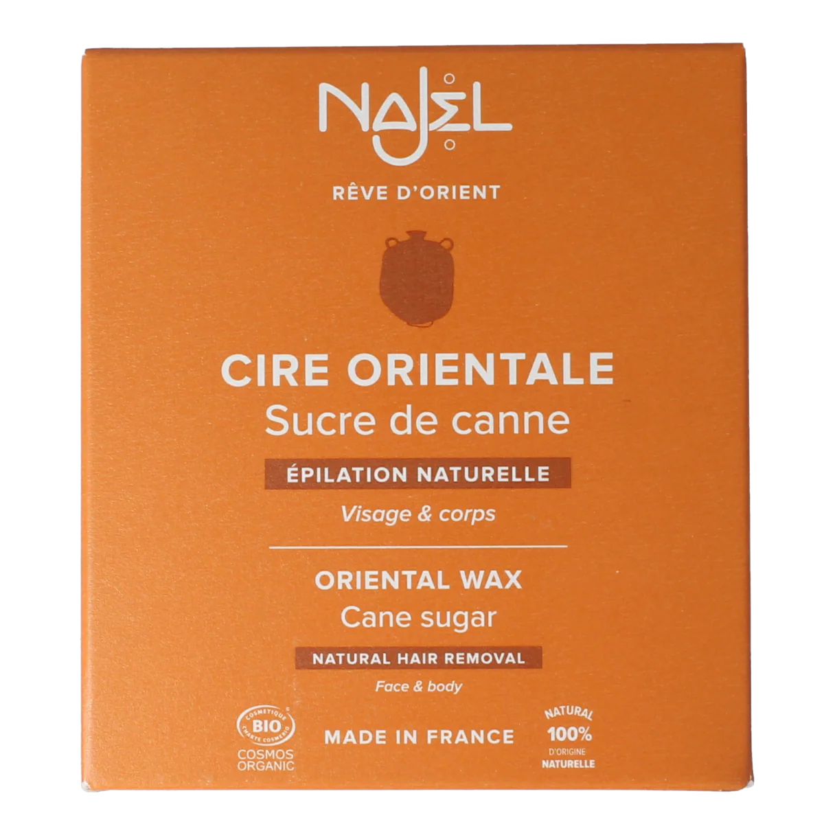 Najel Aleppo Aleppo ontharingswax oriental sugar 350.00 Gram