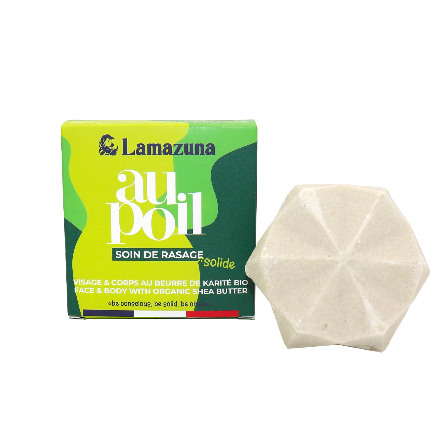 Lamazuna Lamazuna Shaving bar – Au poil 70.00 Gram