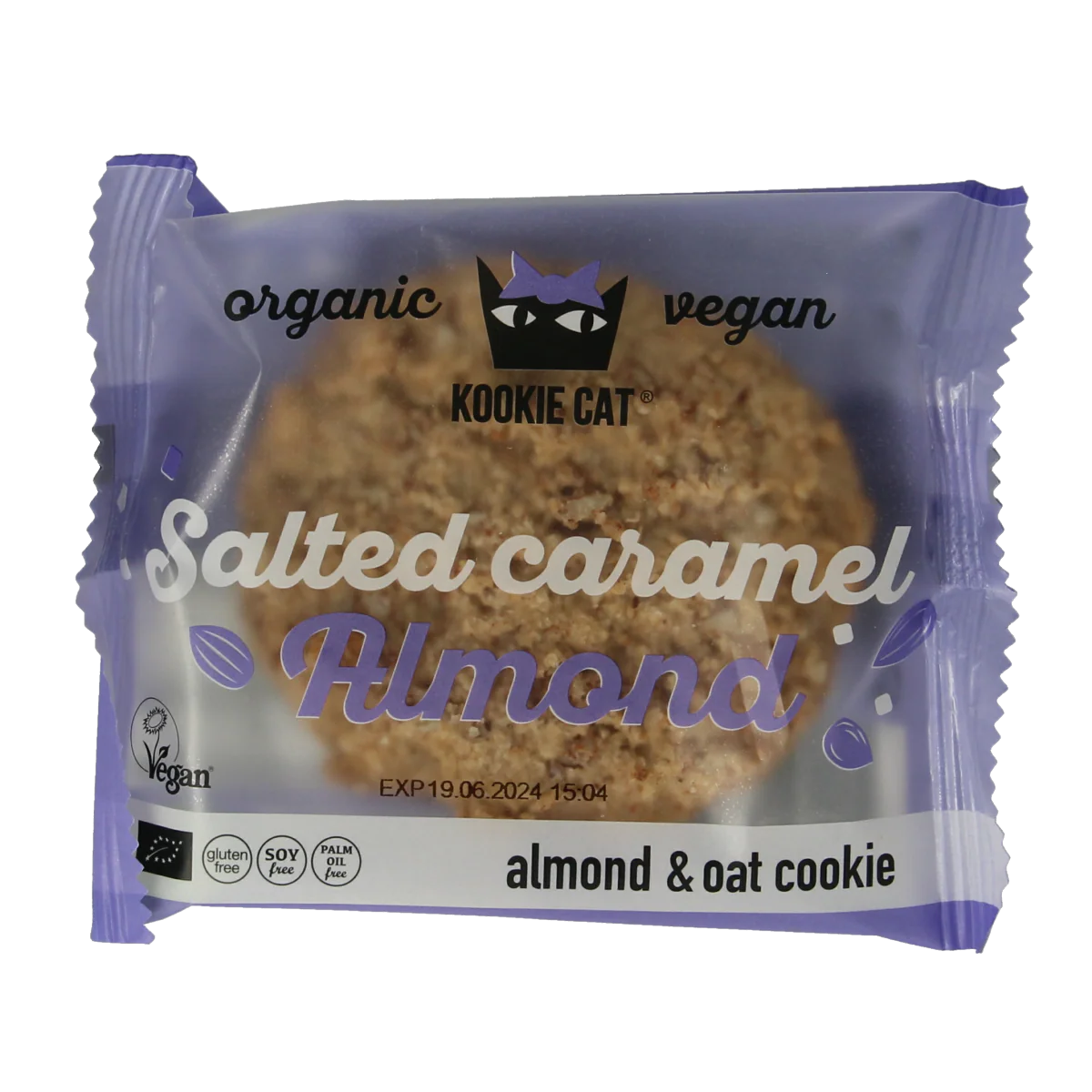 Kookie Cat Salted caramel & almonds bio 50.00 Gram