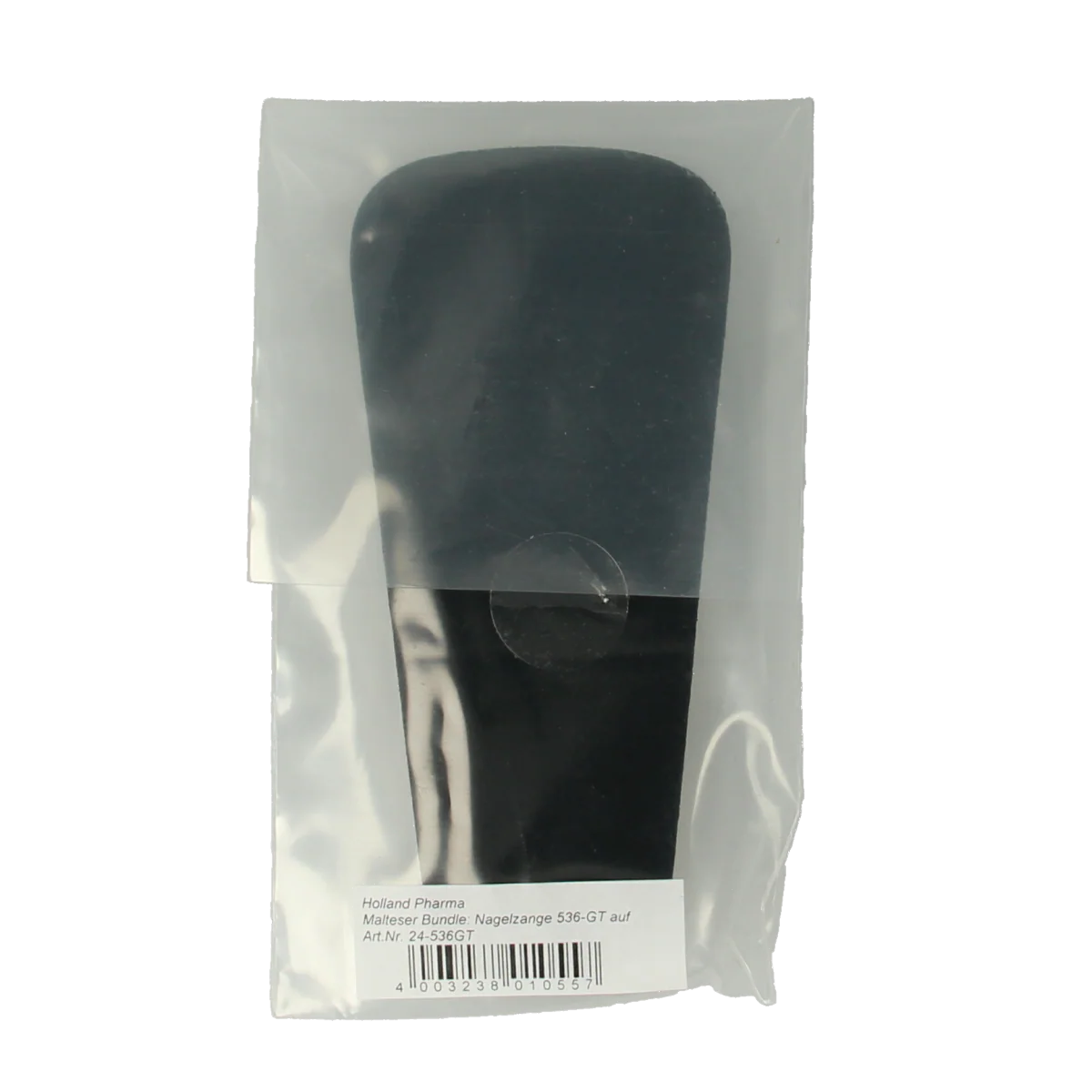 Malteser Nageltang 10cm met luxe bruin leren hoes 1.00 Stuks
