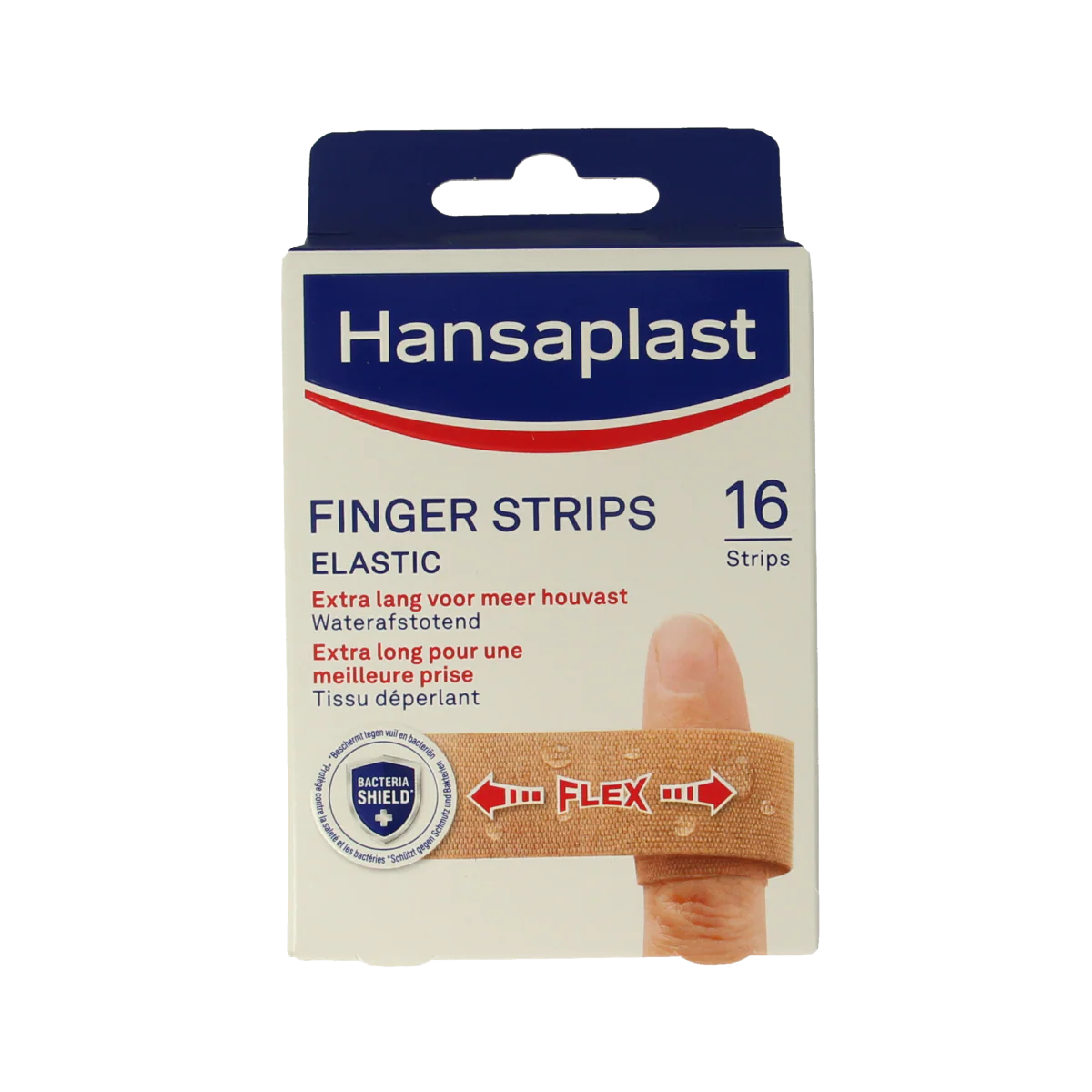 Hansaplast Vingerpleister elastisch strips 16.00 Stuks