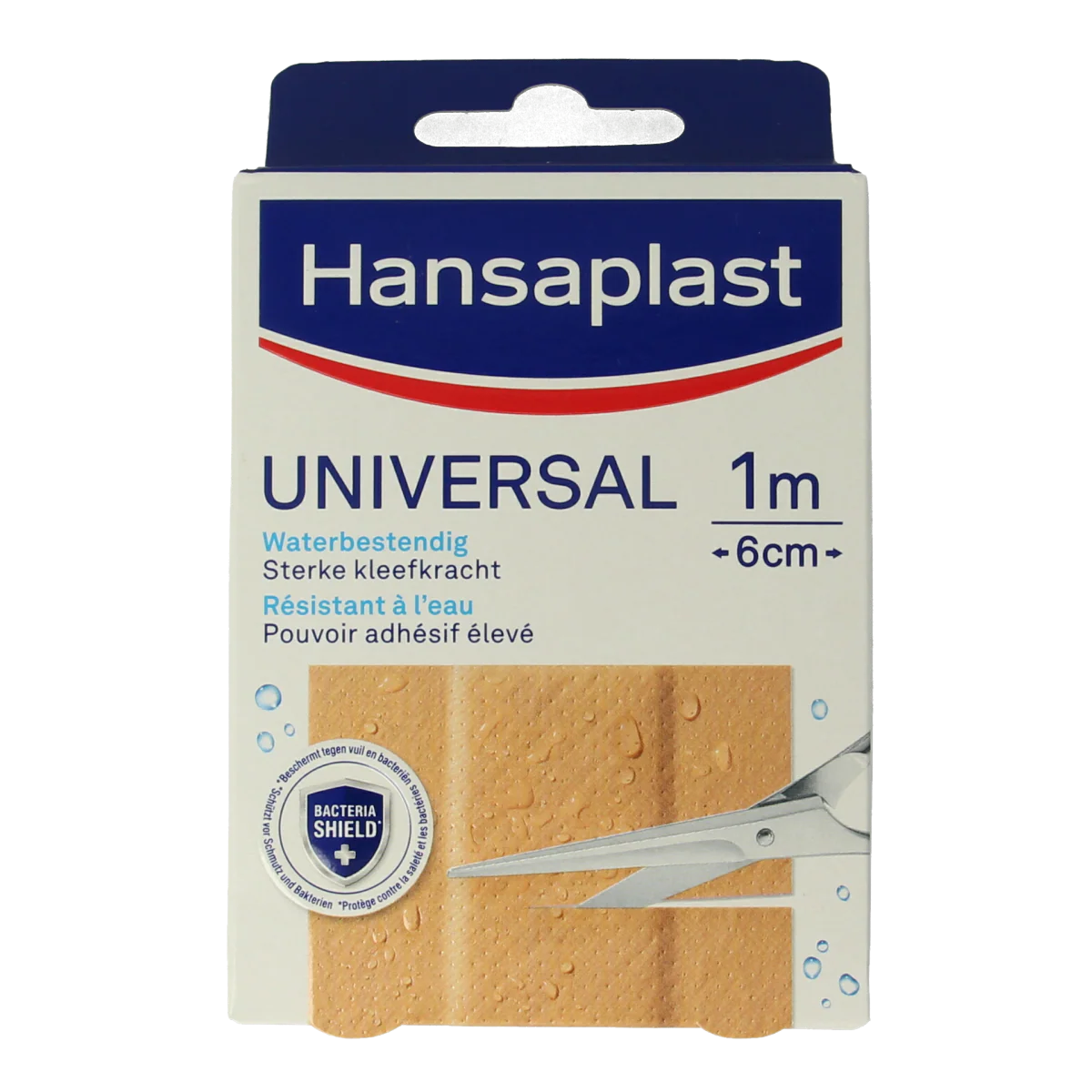 Hansaplast Universal 1m x 6cm 1.00 Stuks