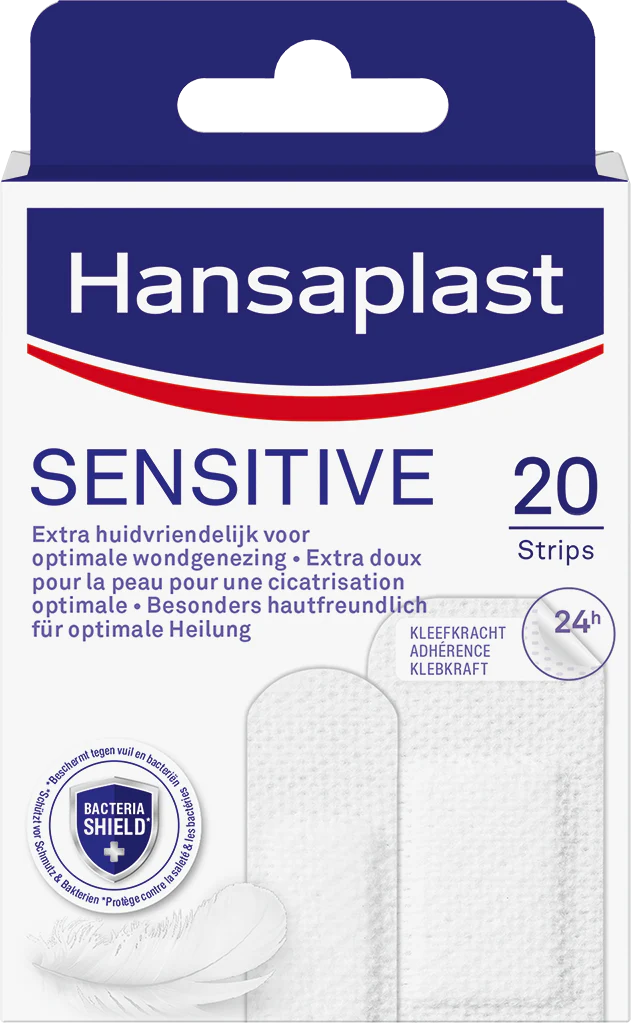 Hansaplast Sensitive strips 20.00 Stuks