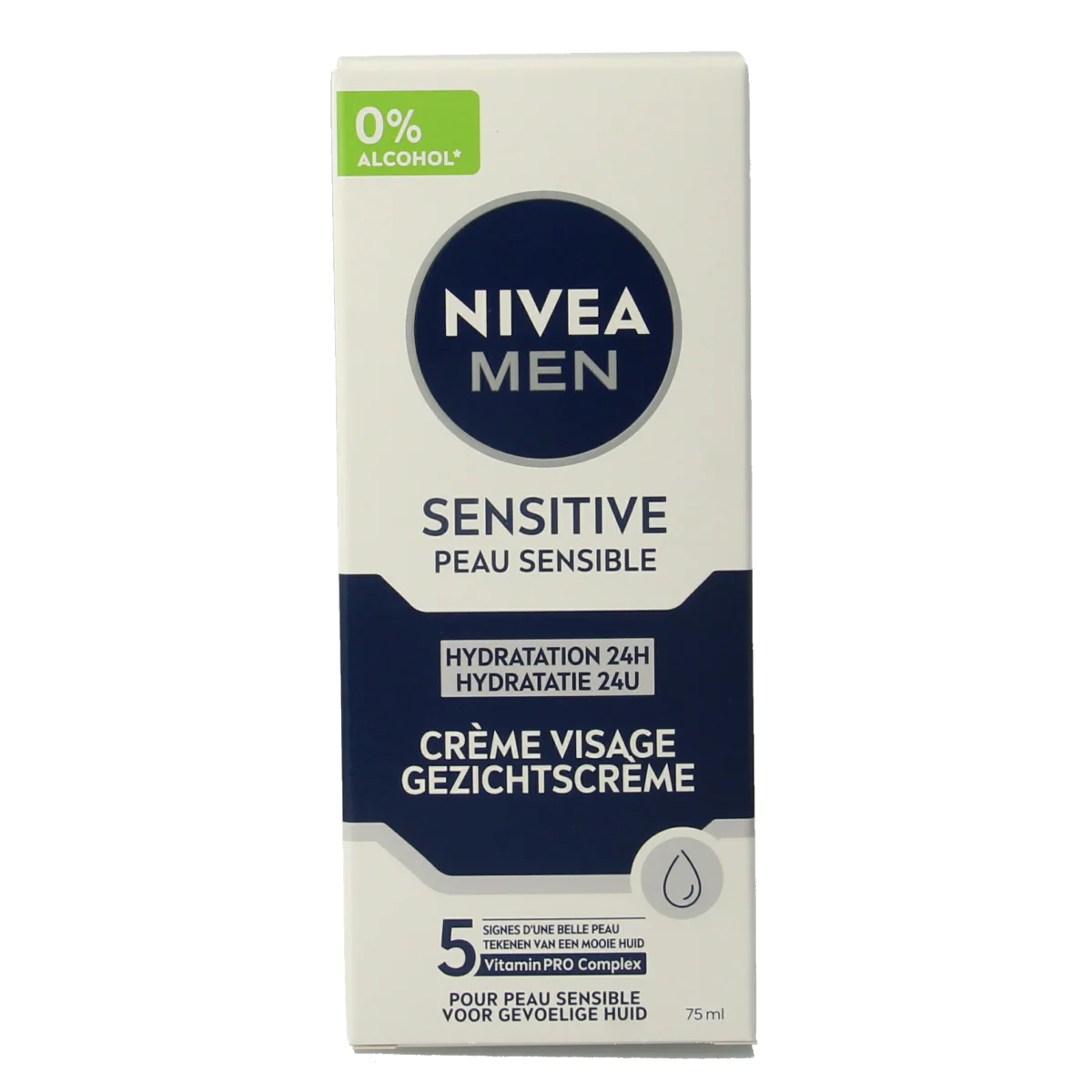 Nivea Men gezichtscreme sensitive 75.00 Milliliter