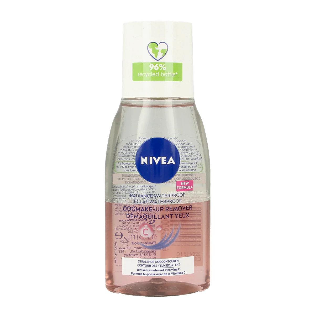 Nivea Oogmake-up remover pink 125.00 Milliliter