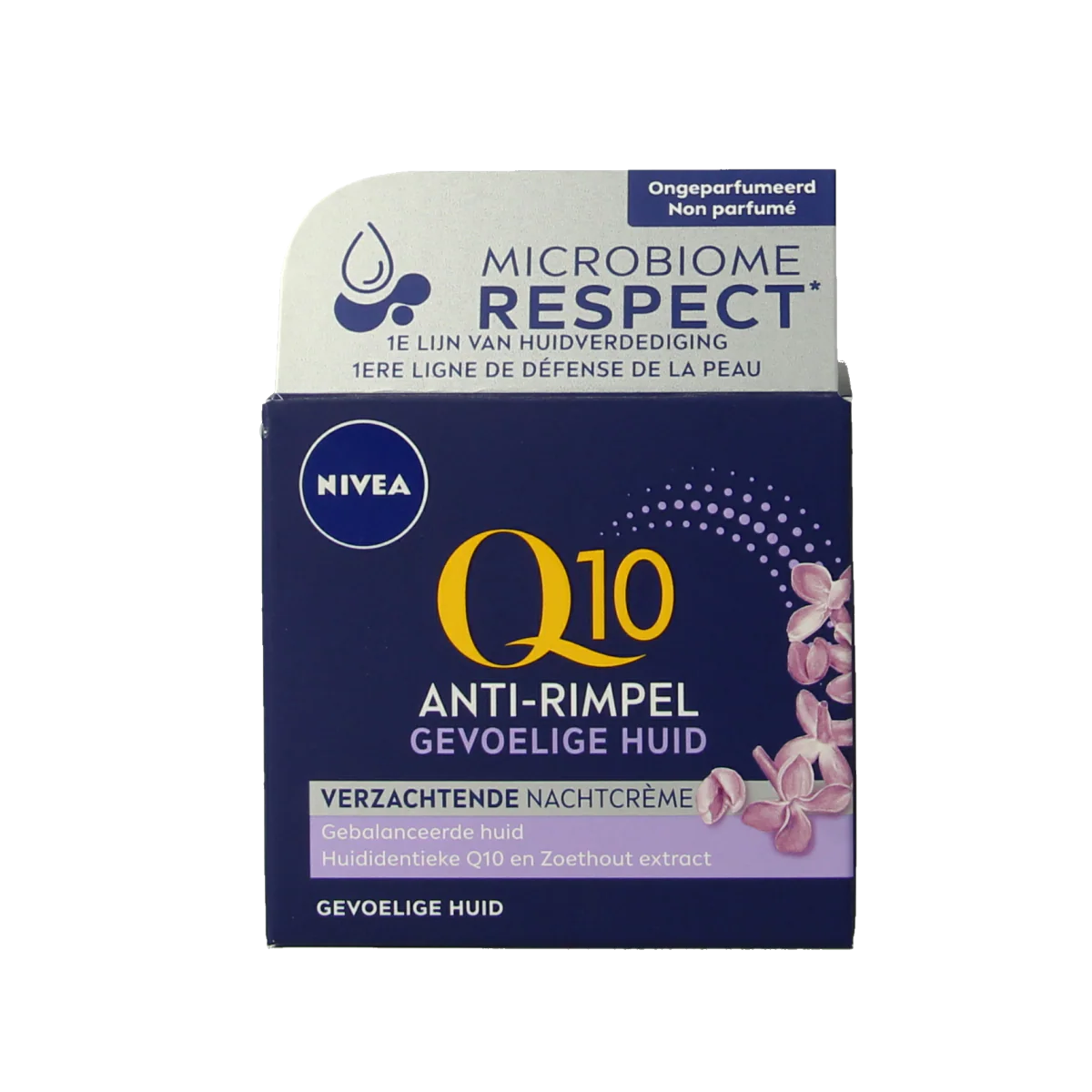 Nivea Q10 Power nachtcreme sensitive 50.00 Milliliter