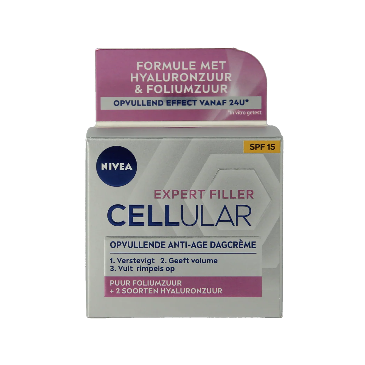 Nivea Cellular expert filler  hyaluronzuur & foliumzuur 50.00 Milliliter