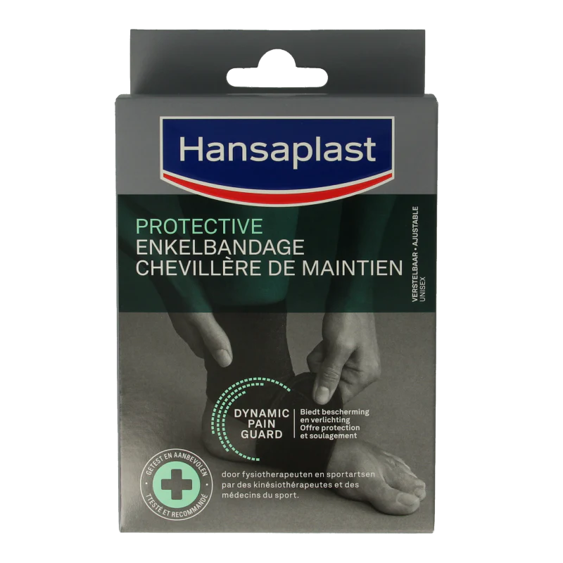 Hansaplast Sport enkelbandage verstelbaar 1 Stuks