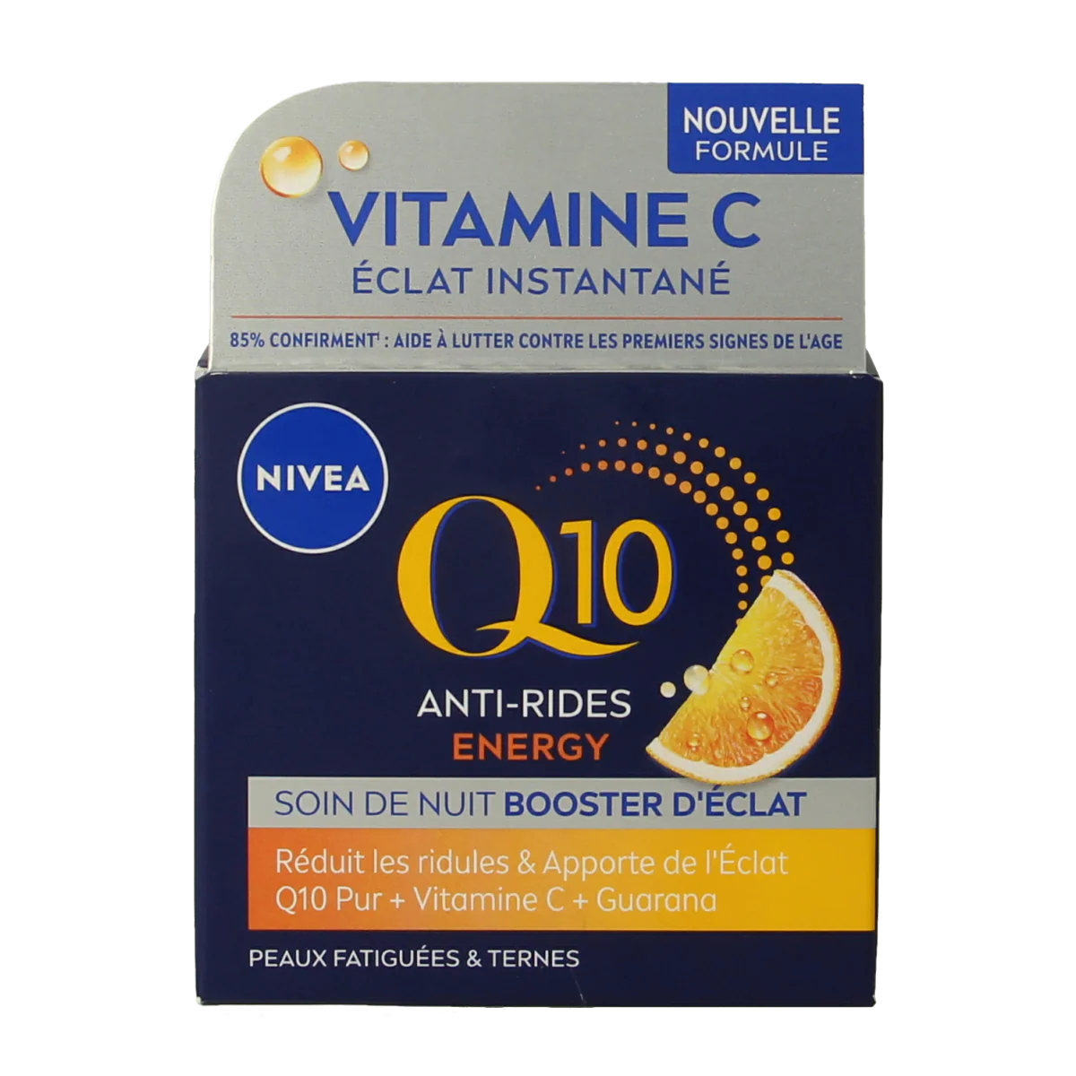 Nivea Q10 energy nachtcreme anti rimpel 50.00 Milliliter