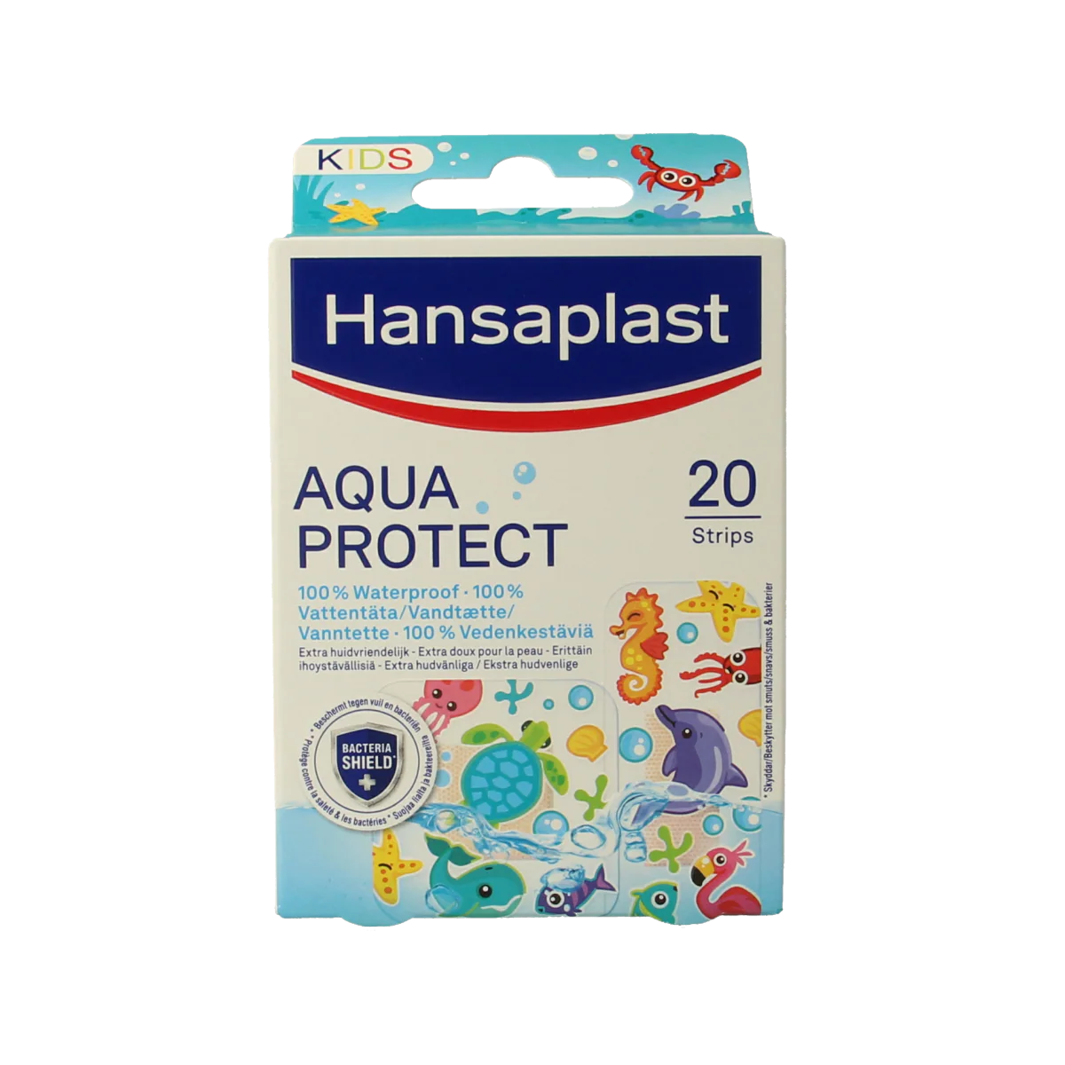 Hansaplast Aqua protect kids pleisters 20.00 Stuks