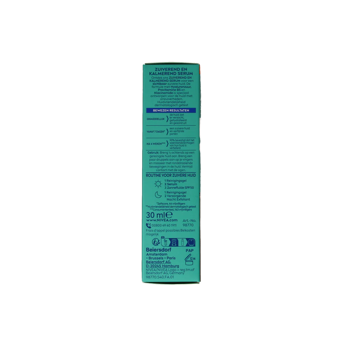 Nivea Derma skin clear serum 30.00 Milliliter
