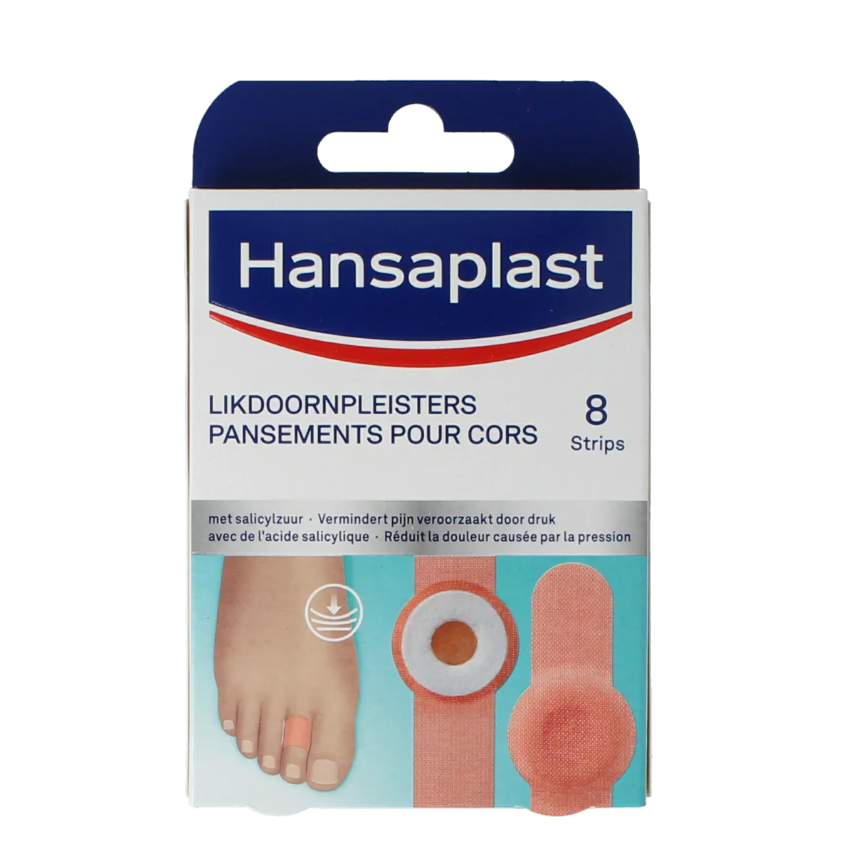 Hansaplast Voet likdoornploeisters 8.00 Stuks