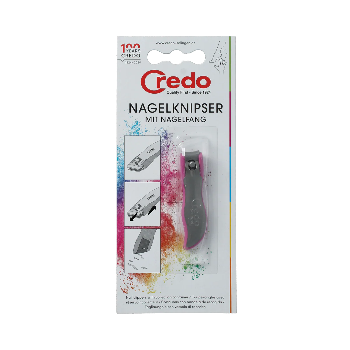 Credo Nagelknipper boog opvang assorti 1.00 Stuks