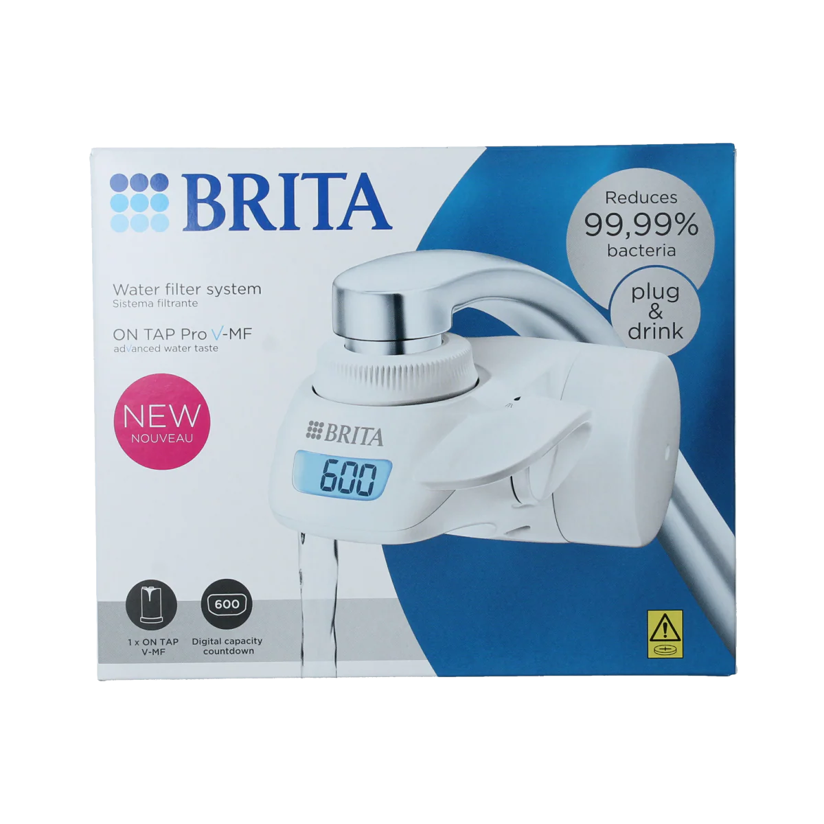 Brita Waterfiltersysteem On Tap – voor op de kraan 1 Stuks