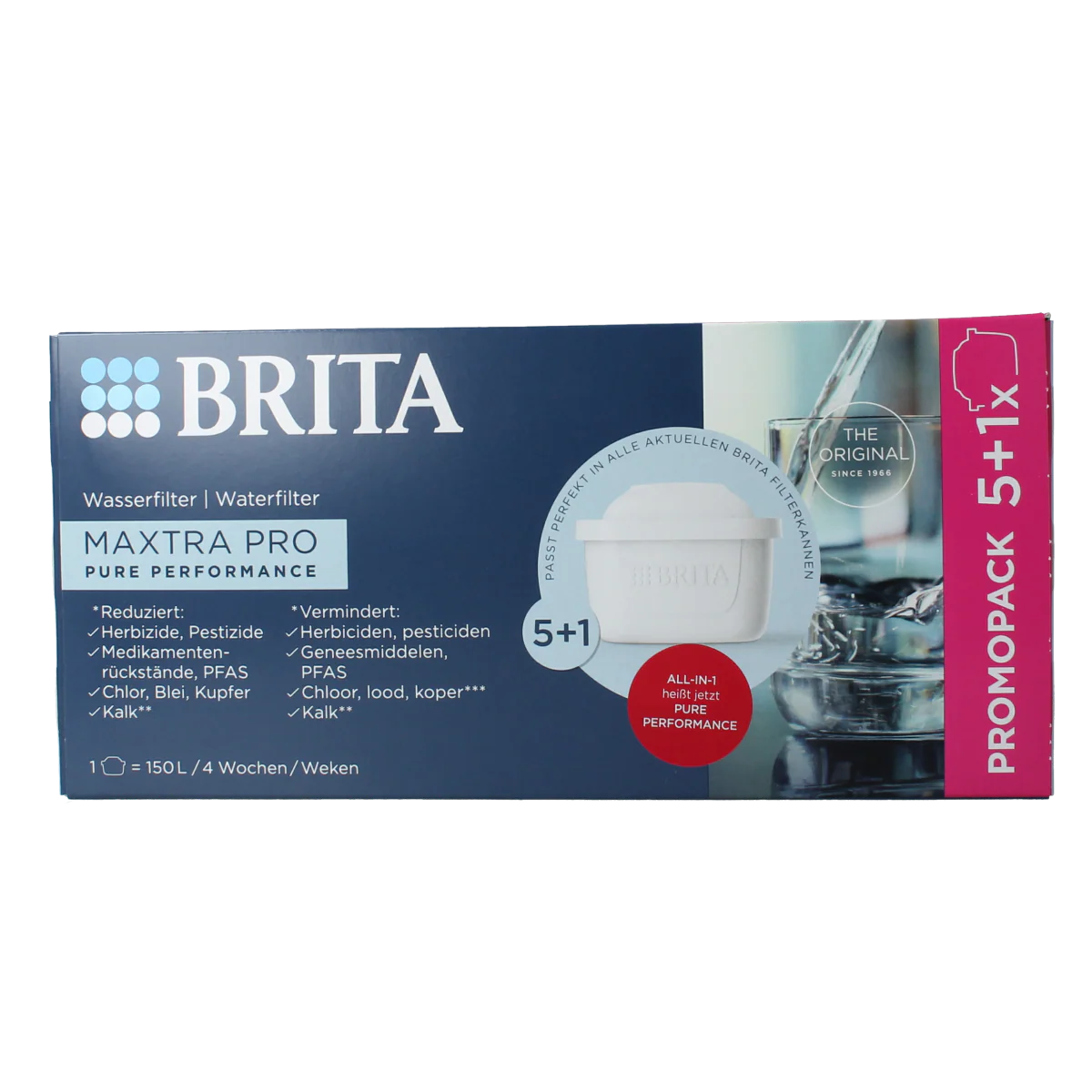 Brita Filter maxtra pro 5+1 6.00 Stuks