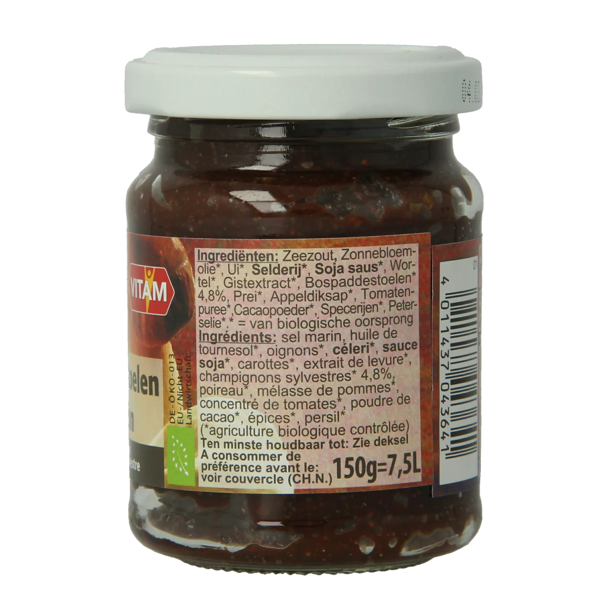 Vitam Bospaddenstoelen bouillon bio 150.00 Gram