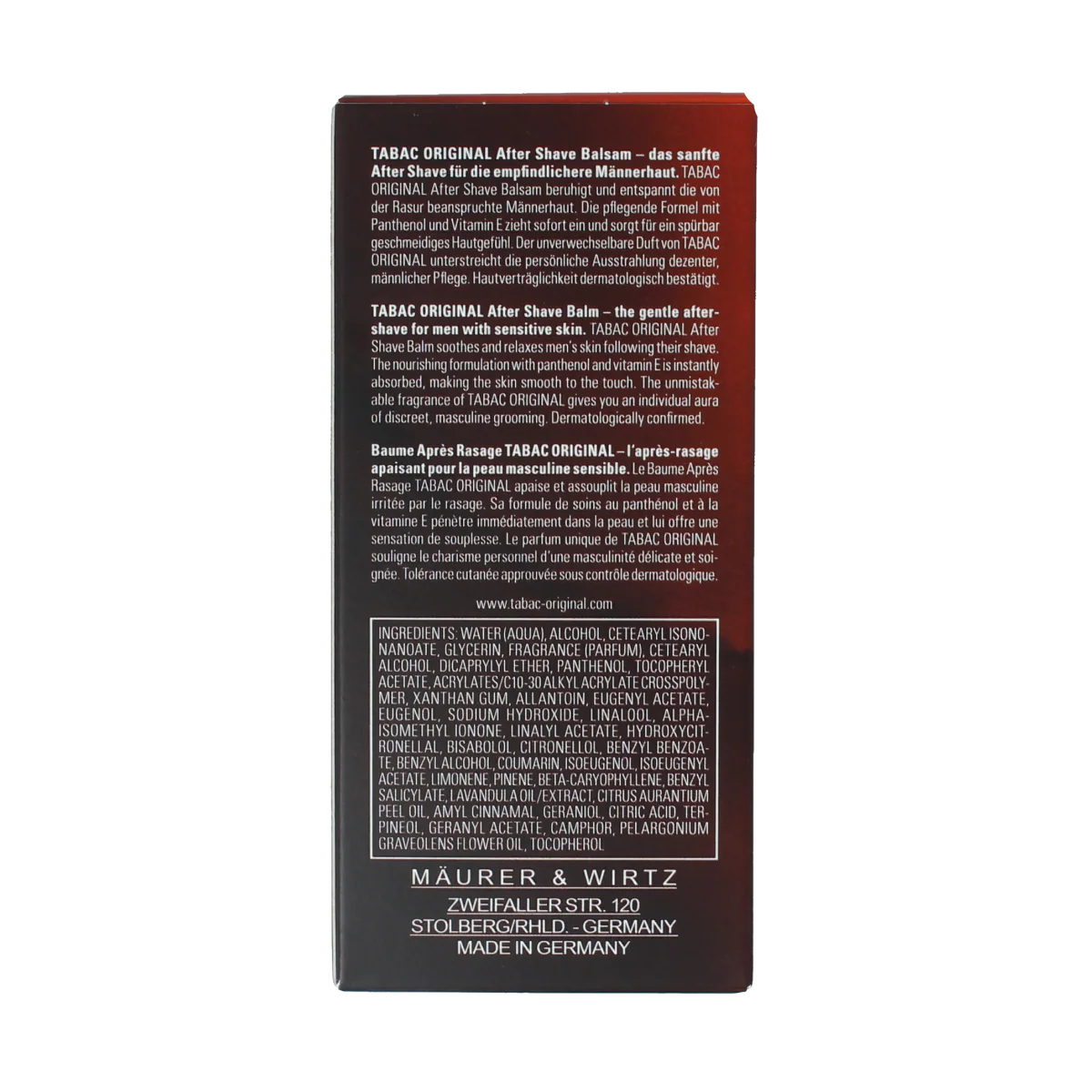 Tabac Original aftershave balm 75.00 Milliliter