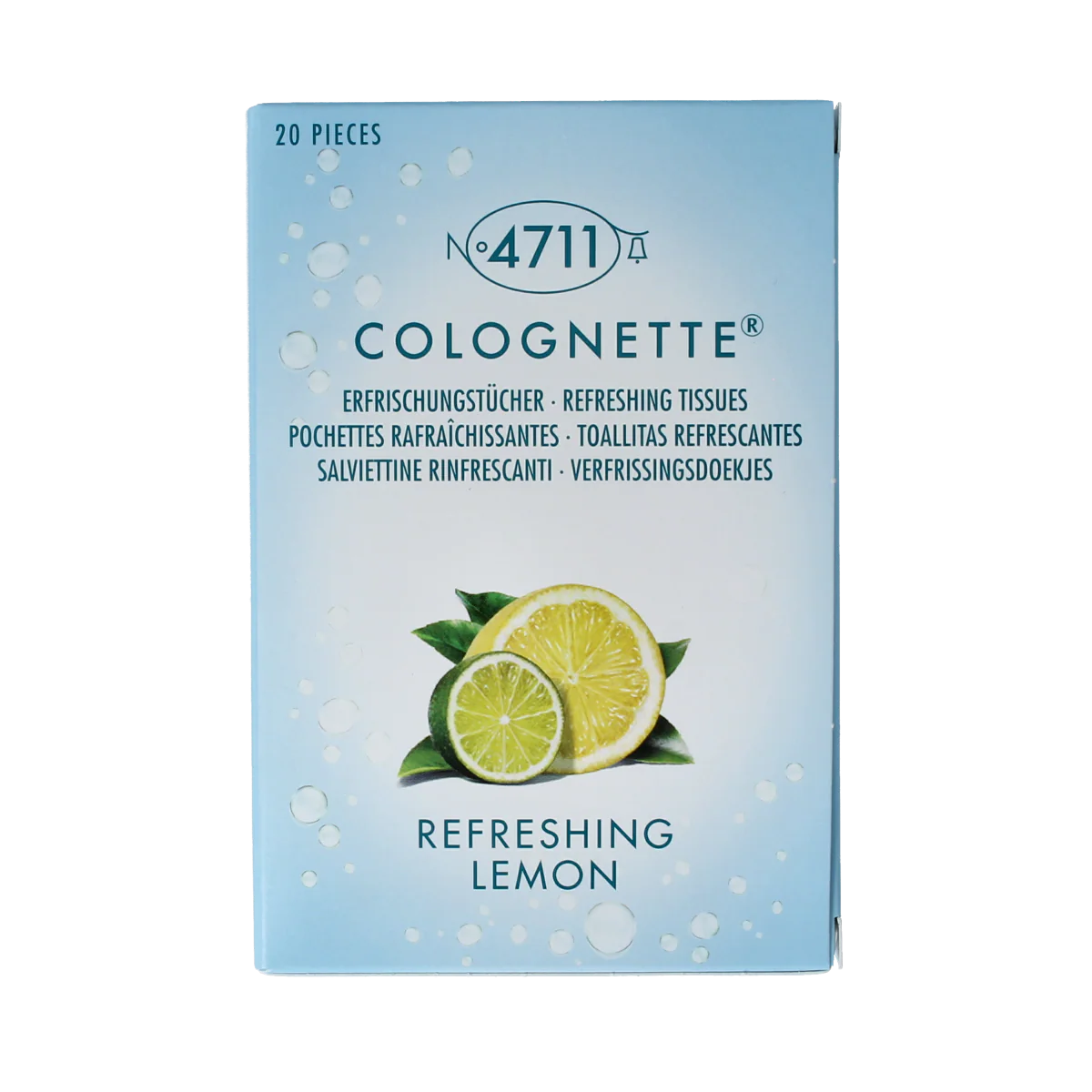 4711 Colognette tissues citrus 20.00 Stuks