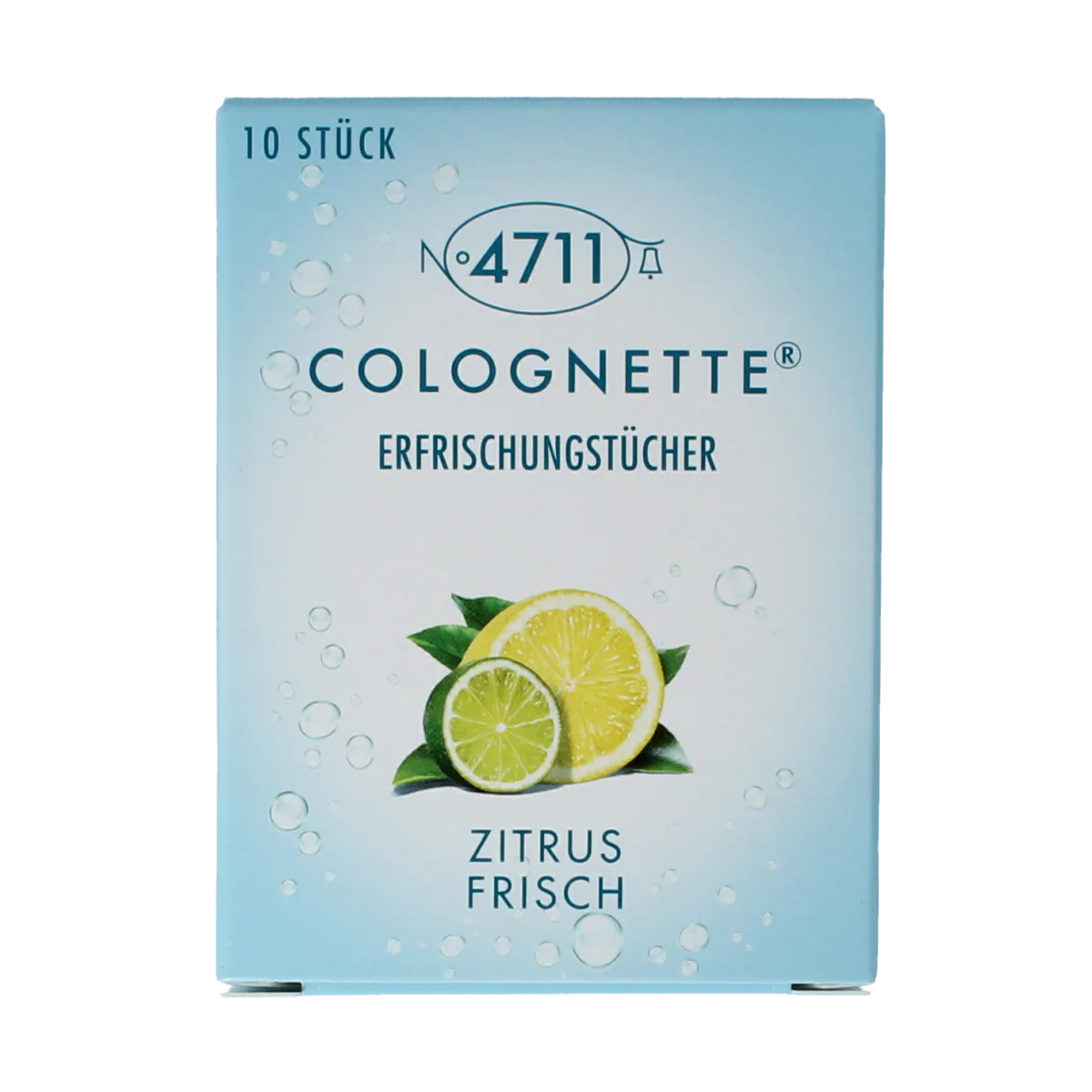 4711 Colognettes tissues lemon 10.00 Stuks