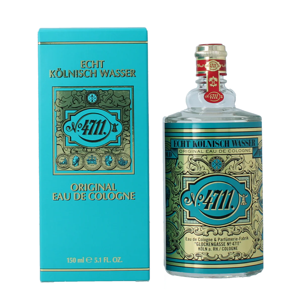 4711 Eau de cologne molanus bottle in folding box 150.00 Milliliter
