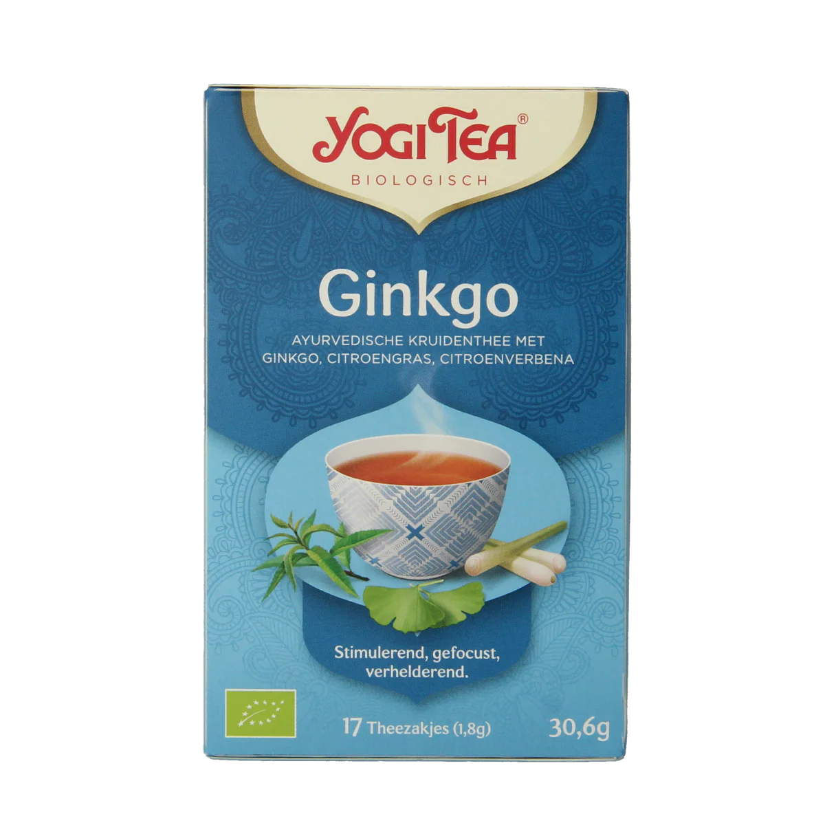 Yogi Tea Ginkgo bio 17.00 Zakjes