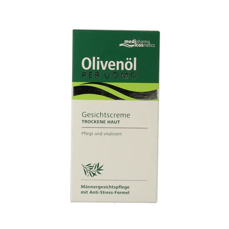 Per Uomo Gezichtscreme olijf 50 Milliliter