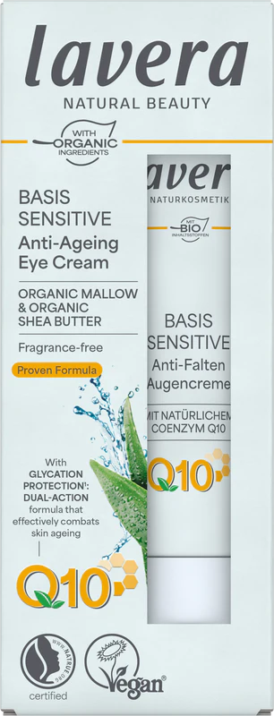 Lavera Basis Sensitive Q10 eye cream 15.00 Milliliter