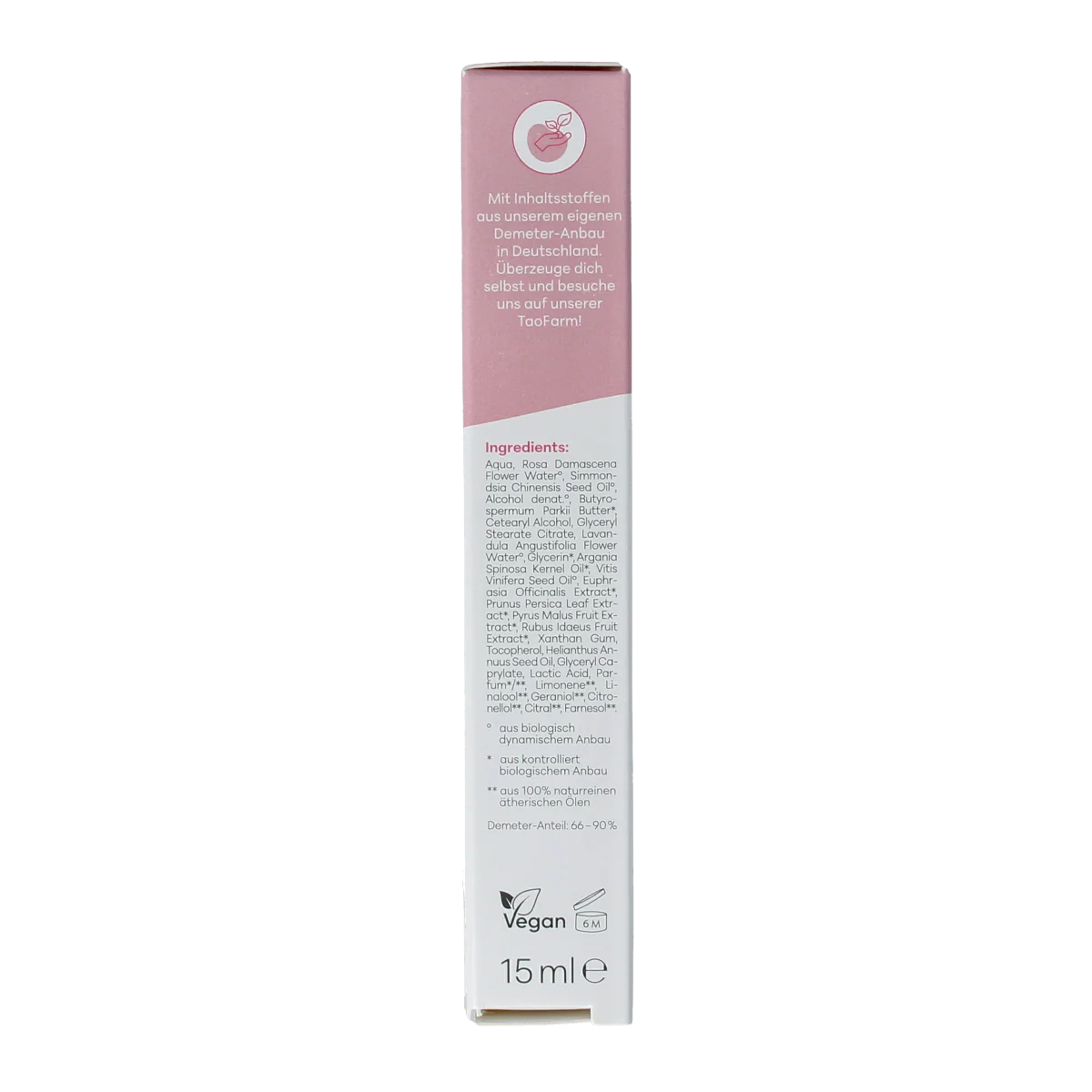 Baldini Oogcreme regenererend rose demeter 15.00 Milliliter