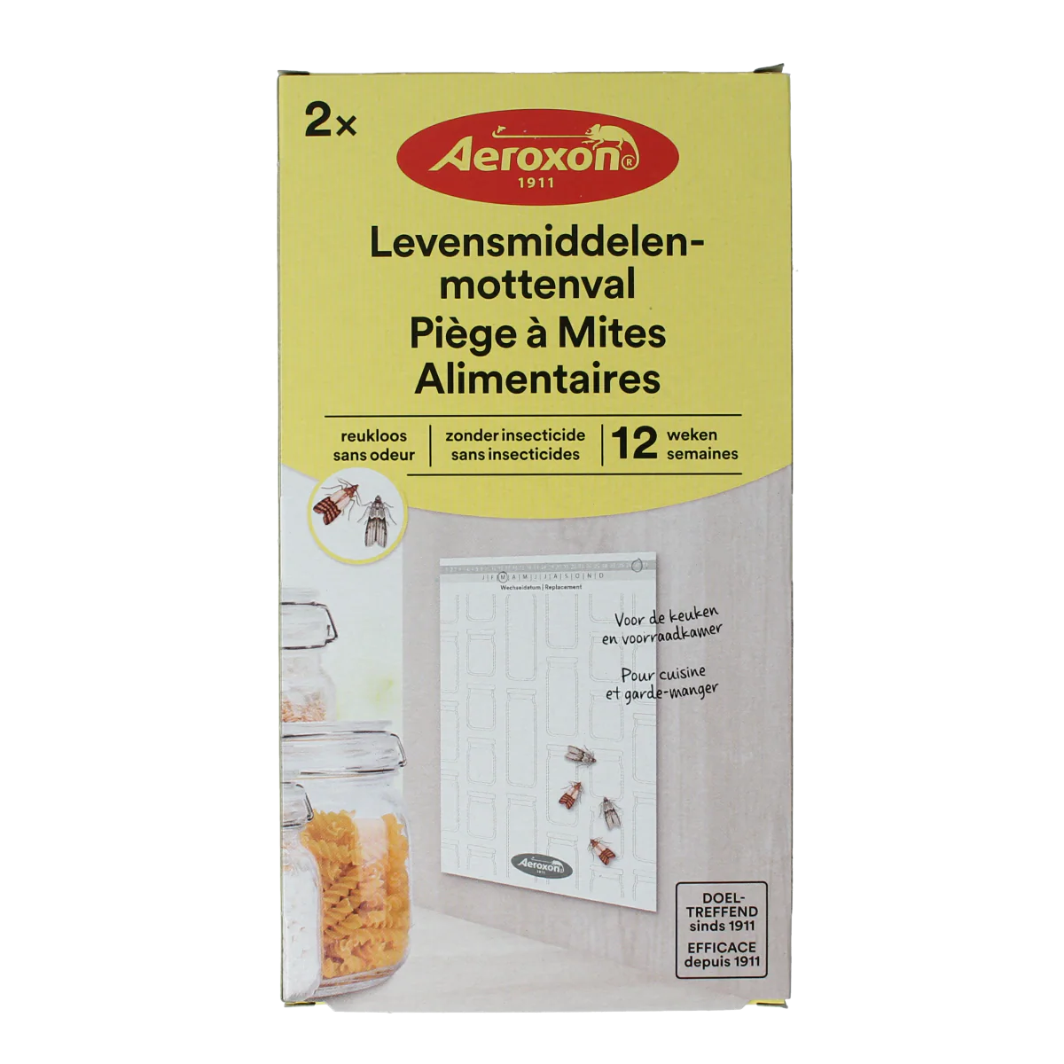 BSI Levensmiddelenmottenval 2.00 Stuks