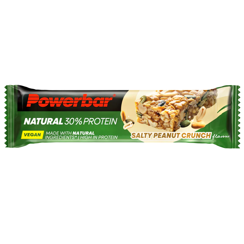 Powerbar Natural 30% protein bar salty peanut crunch 40.00 Gram