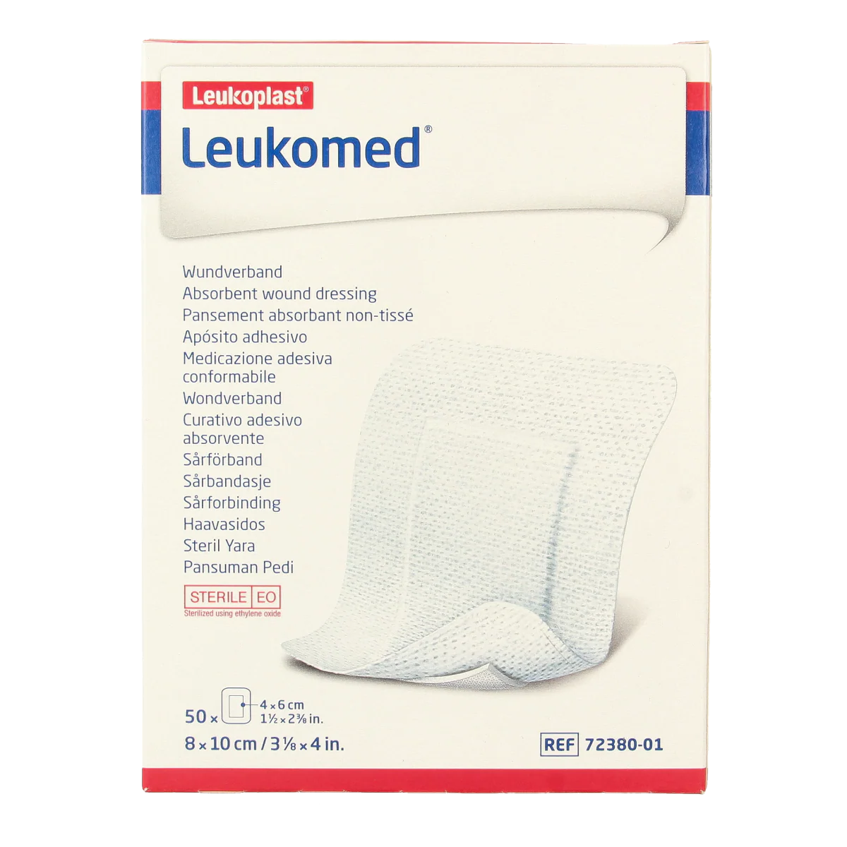 Leukomed Wondverband 8.0 x 10cm steriel 50.00 Stuks