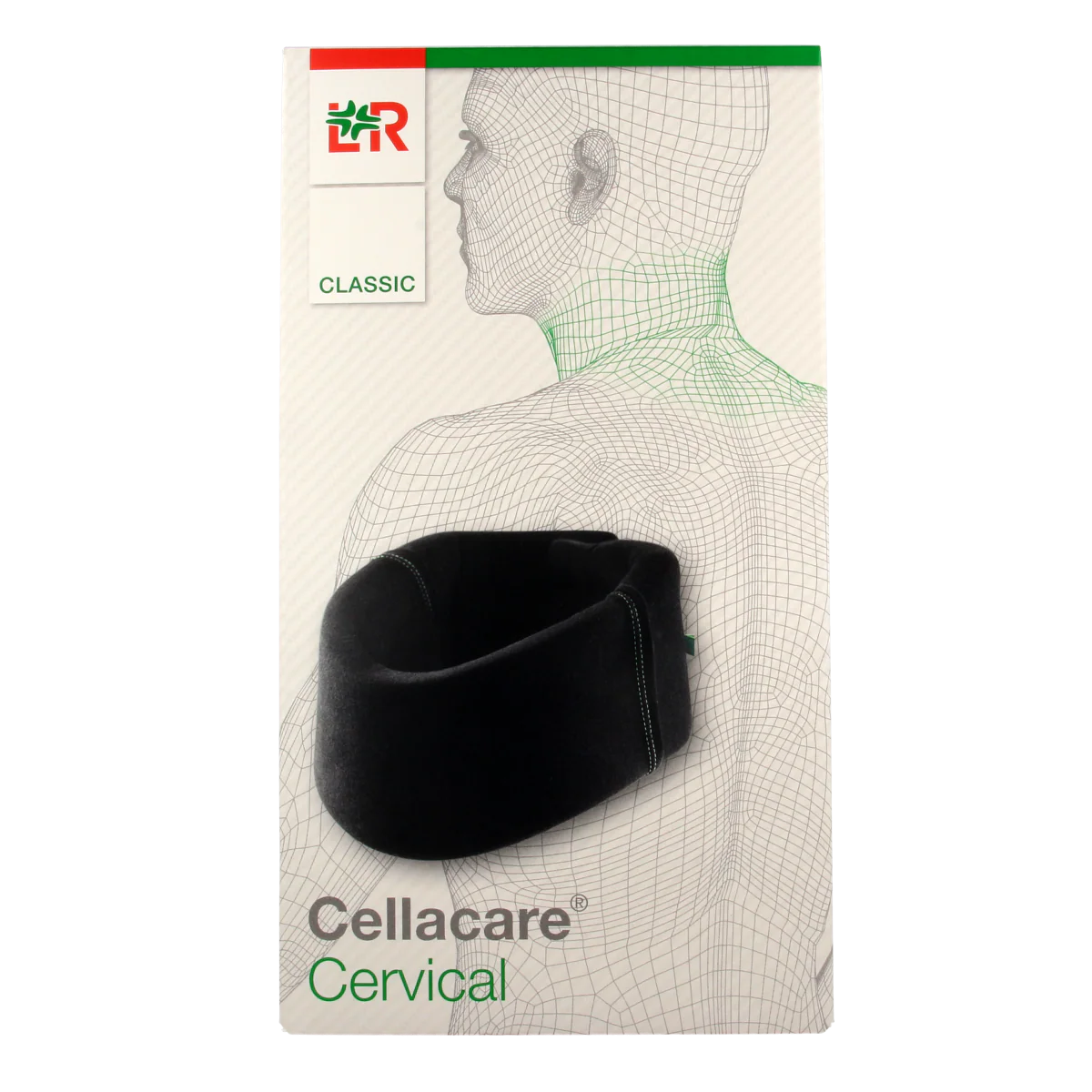 Cellacare Cervical nekkraag zwart 9cm 1.00 Stuks