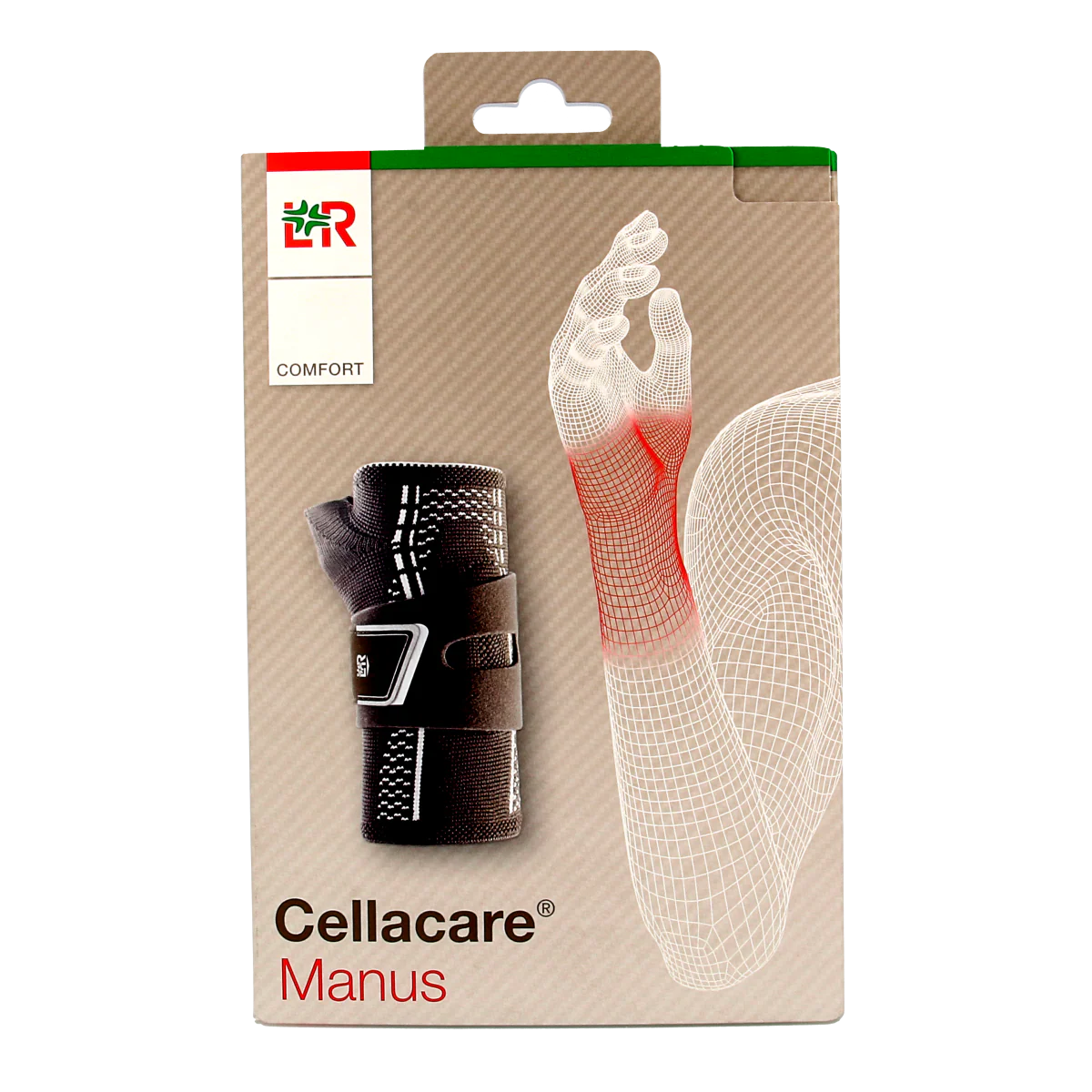 Cellacare Manus comfort polsbandage links maat 3 1.00 Stuks