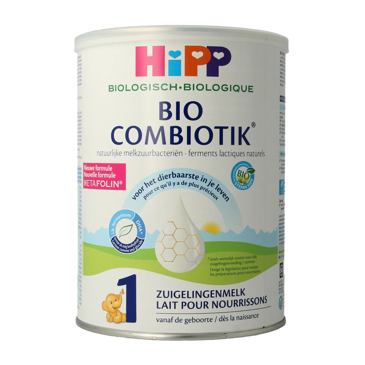 Hipp 1 Combiotik zuigelingen melk bio 800.00 Gram