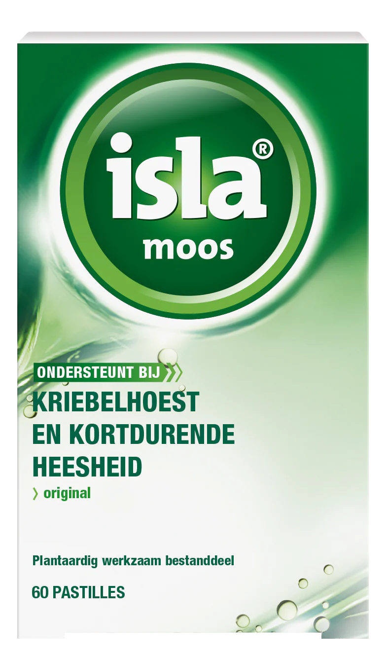 Isla Moos keelpastille 60.00 Pastilles
