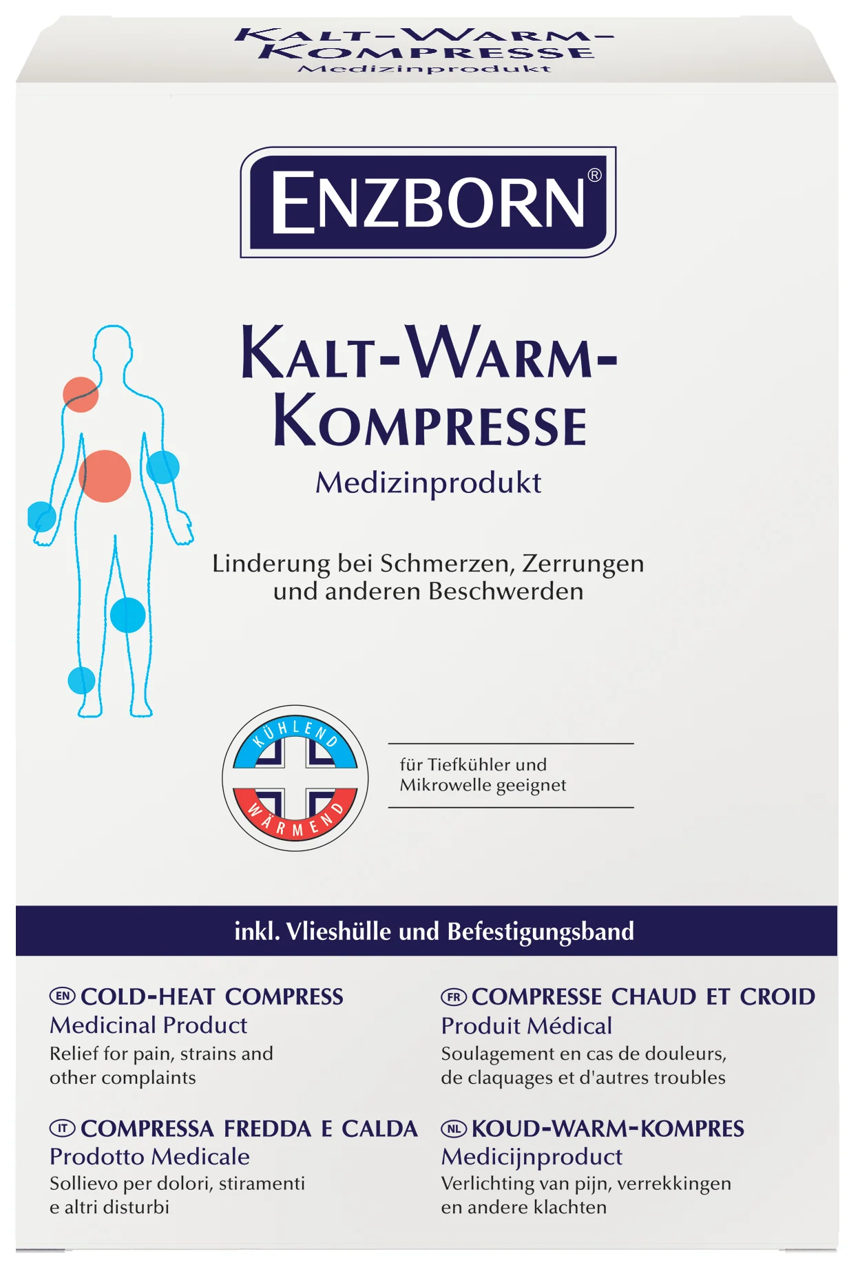 ENZBORN  Koud-warm kompres 12x29cm 1.00 Stuks