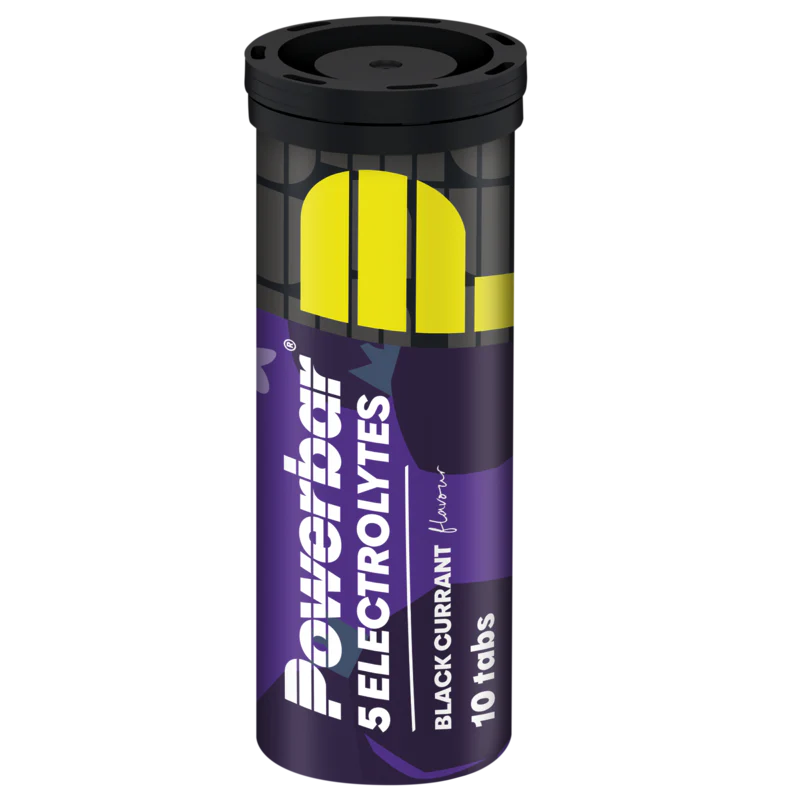 Powerbar Electrolyte tabs black currant 1.00 Stuks