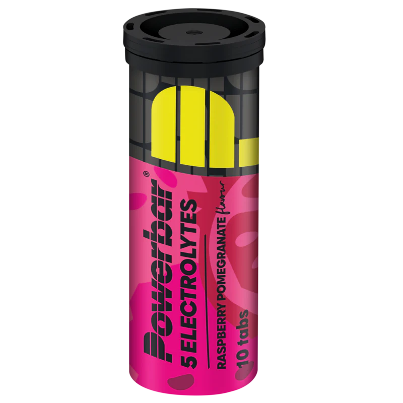Powerbar Electrolyte tabs raspberry pomegranate 1.00 Stuks