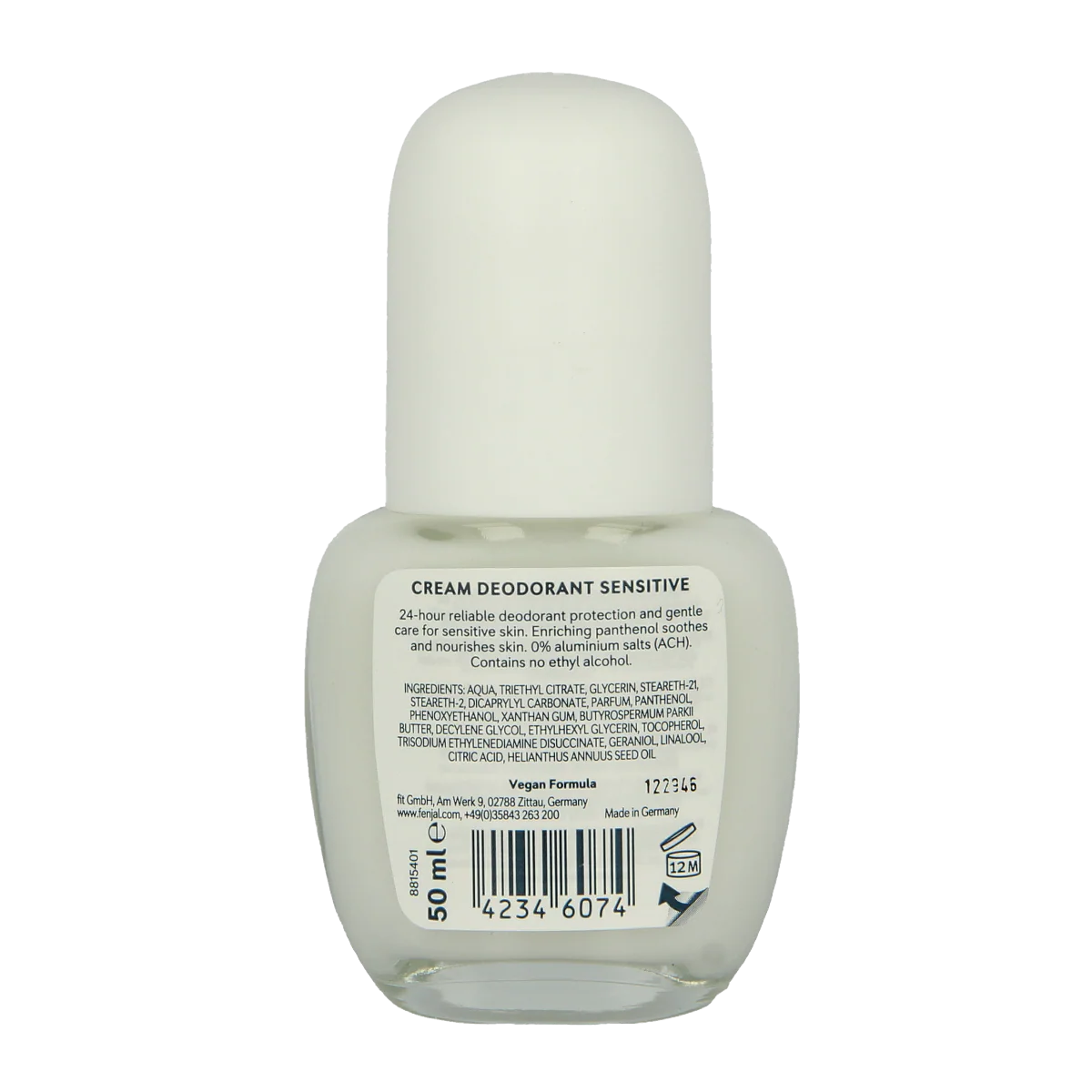 Fenjal Deodorant roller sensitive  50.00 Milliliter