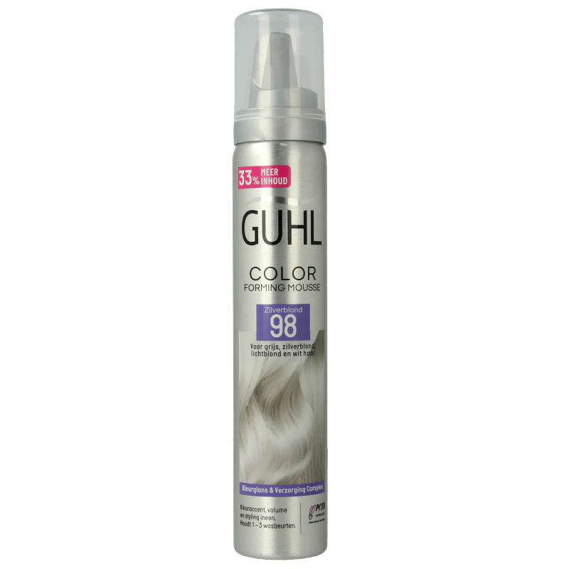 Guhl Color form mousse 98 zilverblond 100 Milliliter