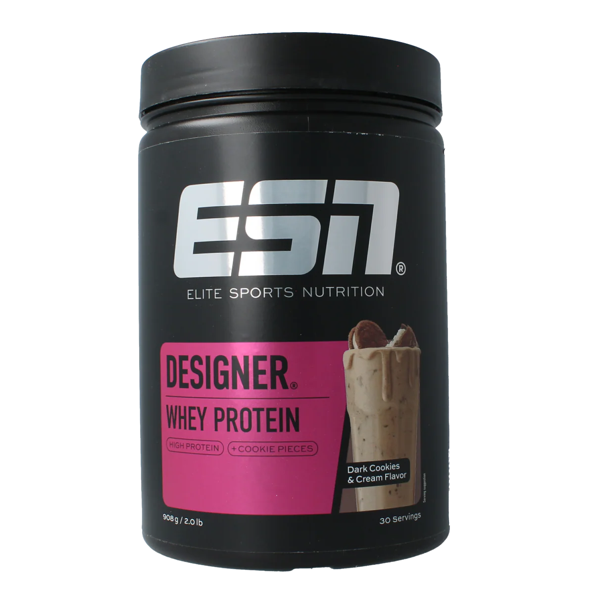 ESN Designer whey protein dark cookies & cream 908.00 Gram