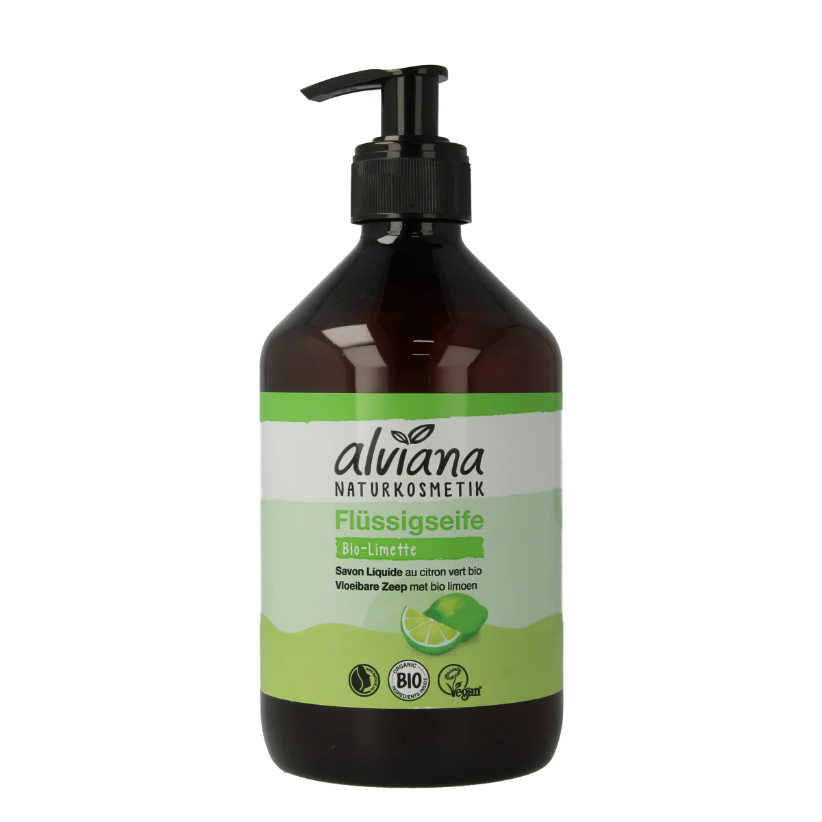 Alviana Vloeibare zeep limette 500.00 Milliliter
