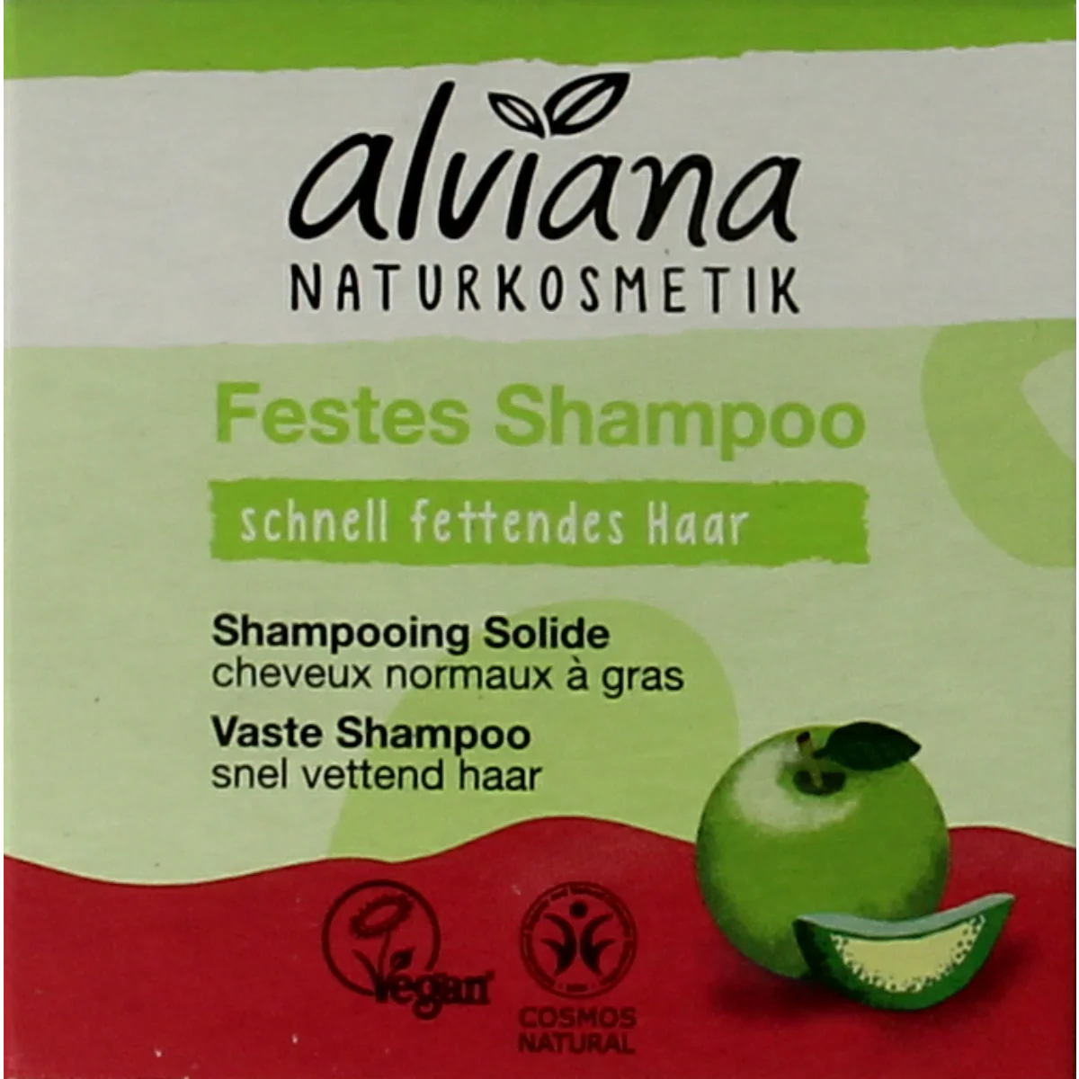 Alviana Shampoobar voor vet haar 60.00 Gram