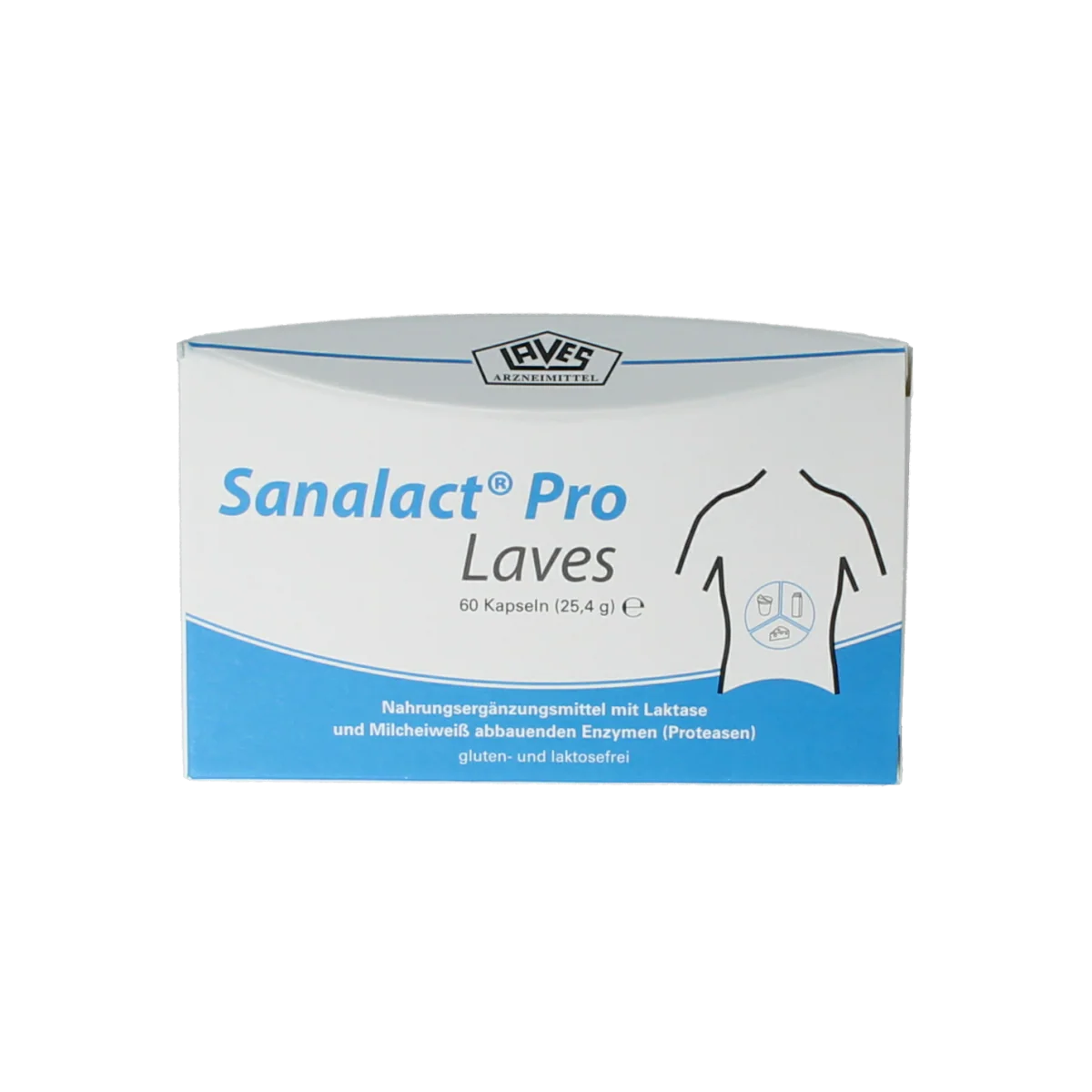 Laves Sanalact pro 60.00 Capsules