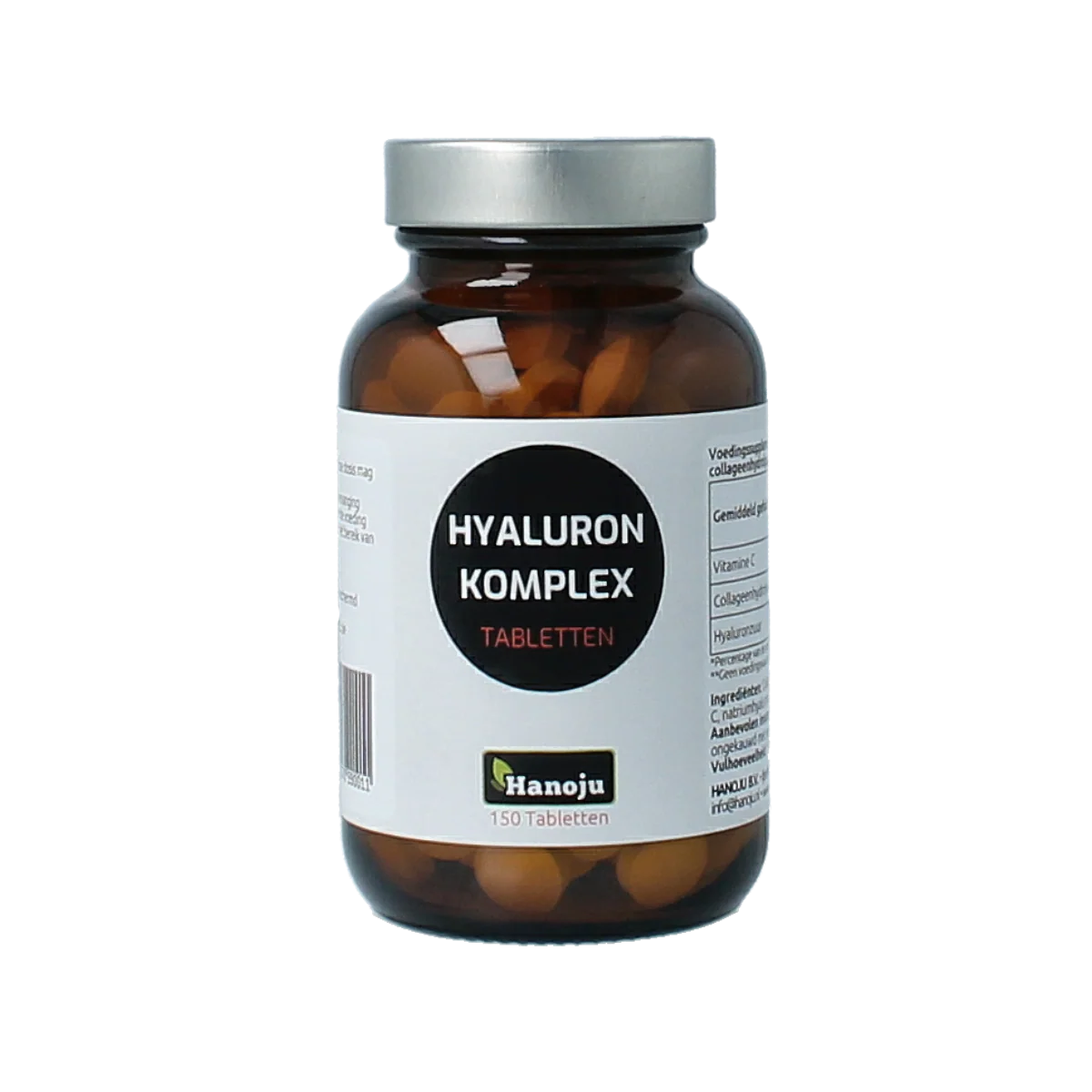 Hanoju Hyaluron – collageen + vitamine C complex 150.00 Tabletten