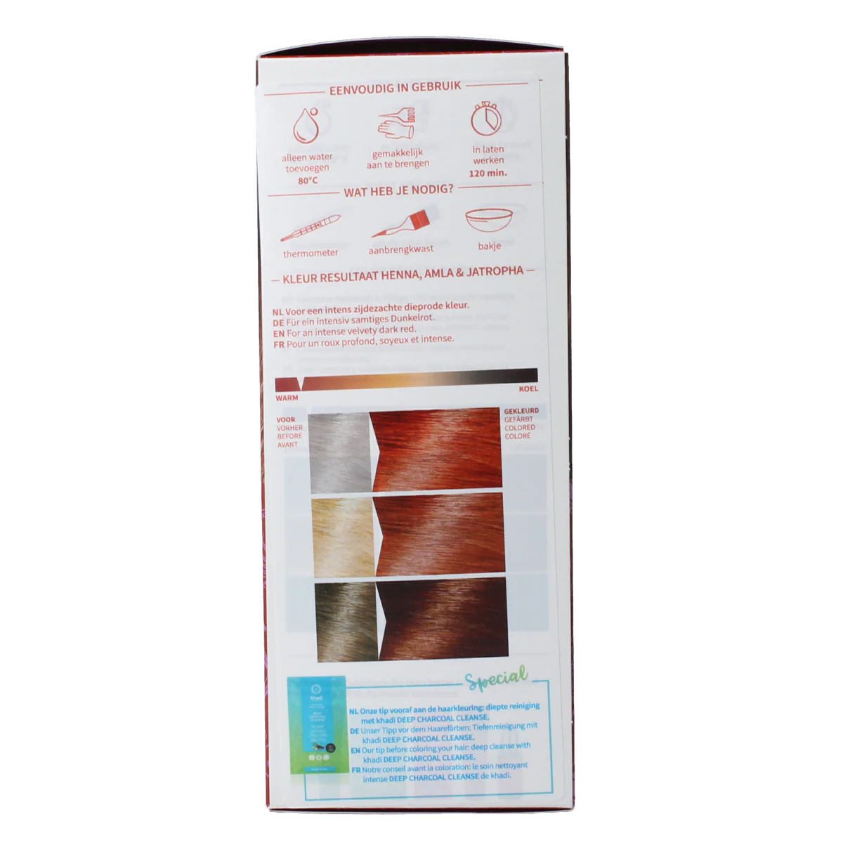 Khadi Haarkleur henna amla & jatropha 100.00 Gram