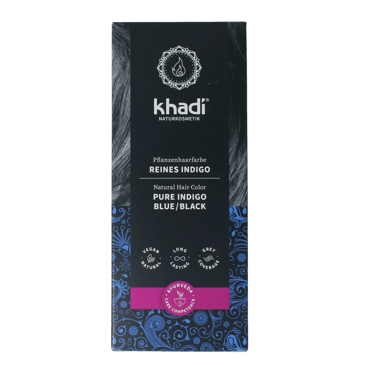 Khadi Haarkleur pure indigo 100.00 Gram