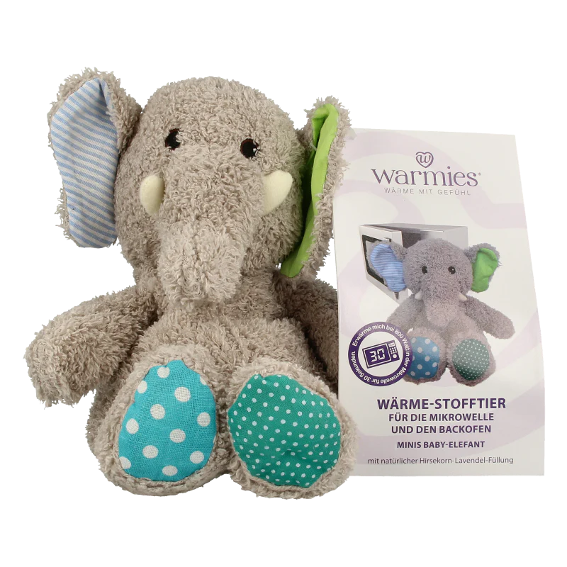 Warmies Mini olifant 1 Stuks