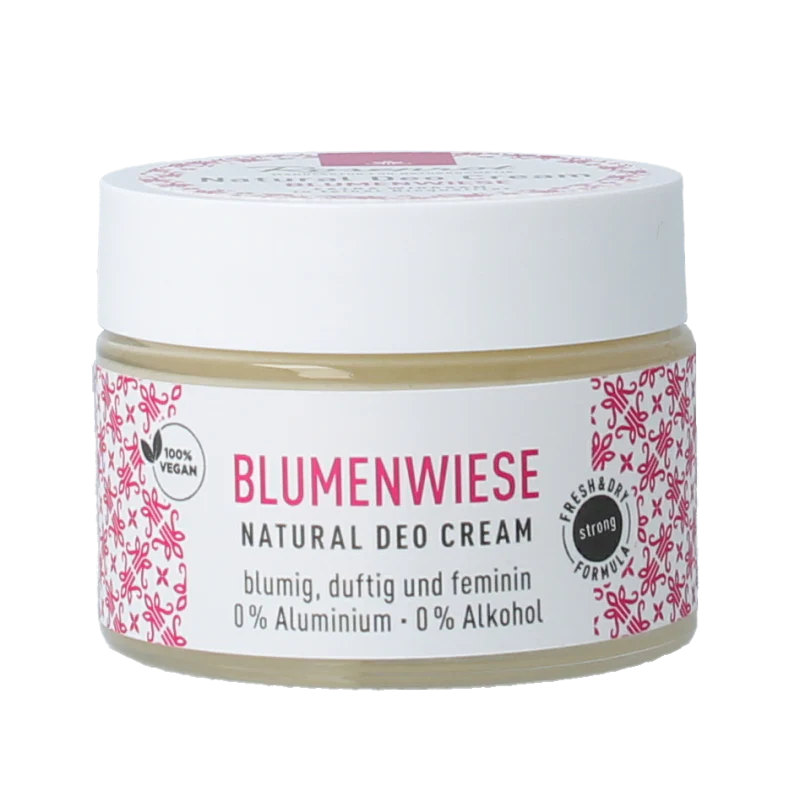 Rosenrot Solid deo creme flower meadow 50 Gram
